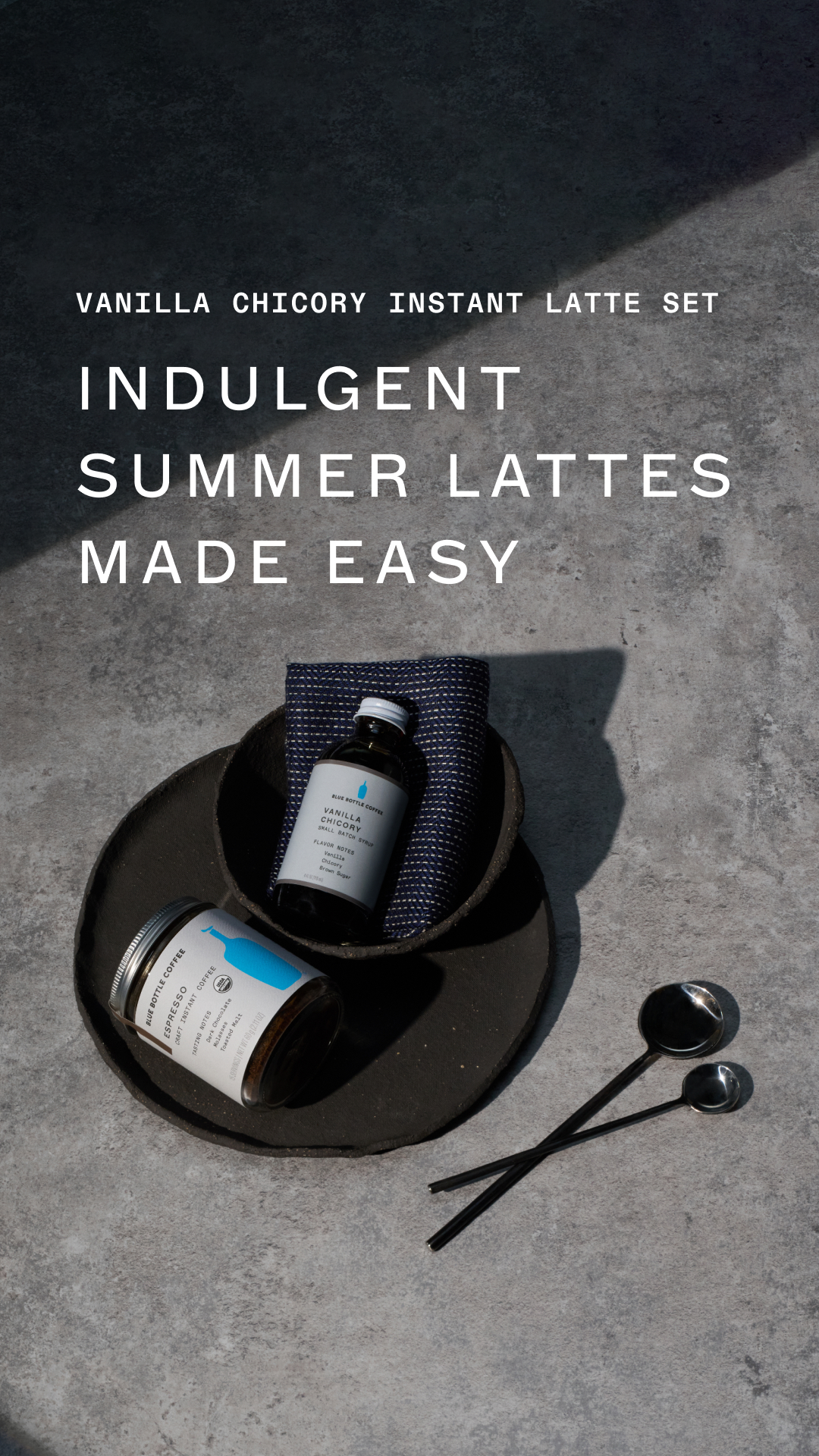 Blue Bottle Coffee Facebook ad