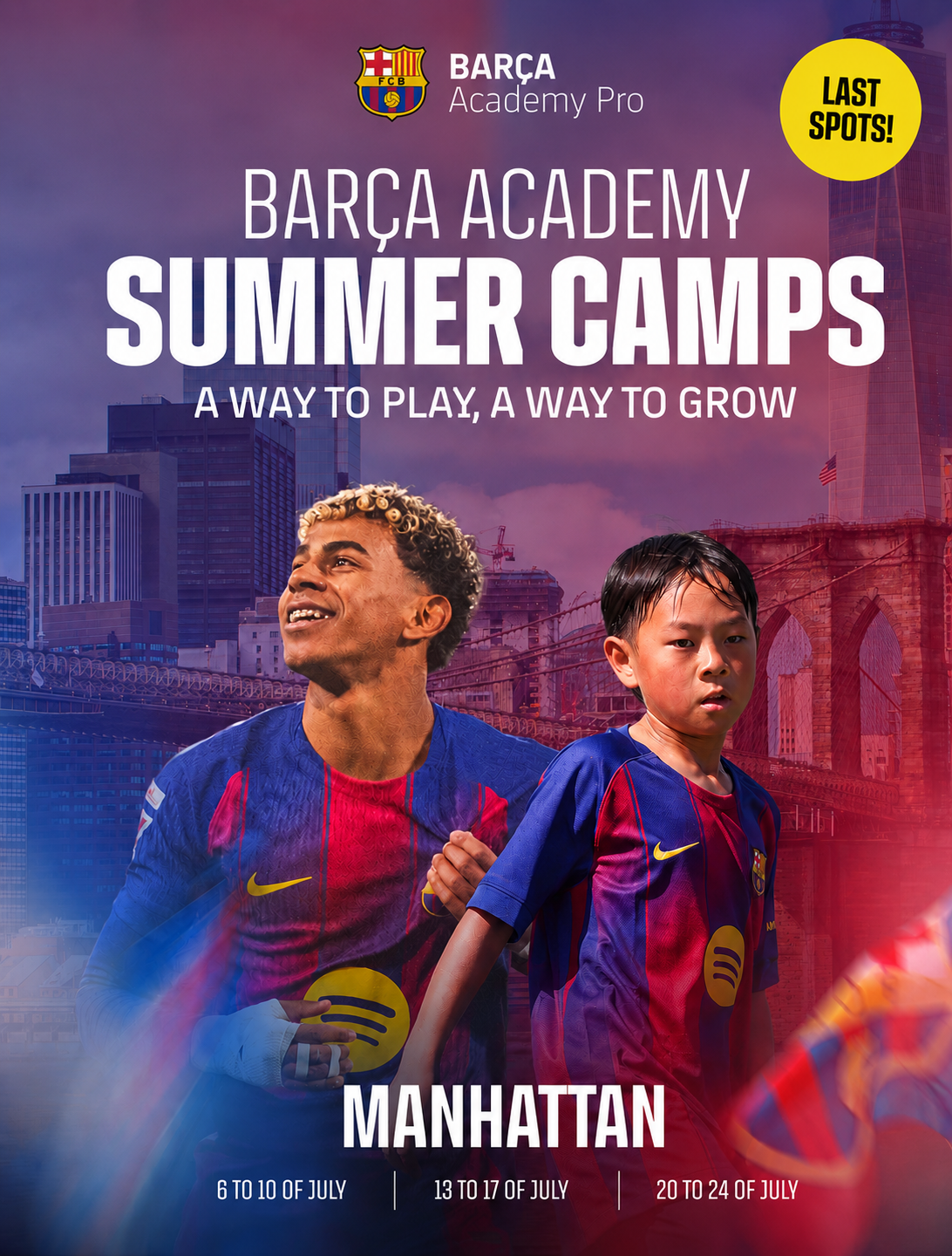 FC Barcelona Facebook ad