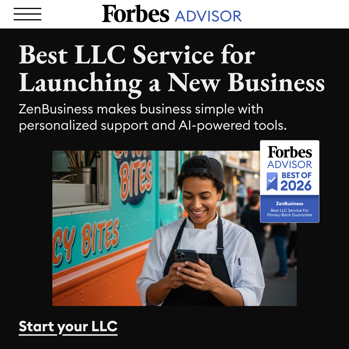 Forbes Advisor Facebook ad