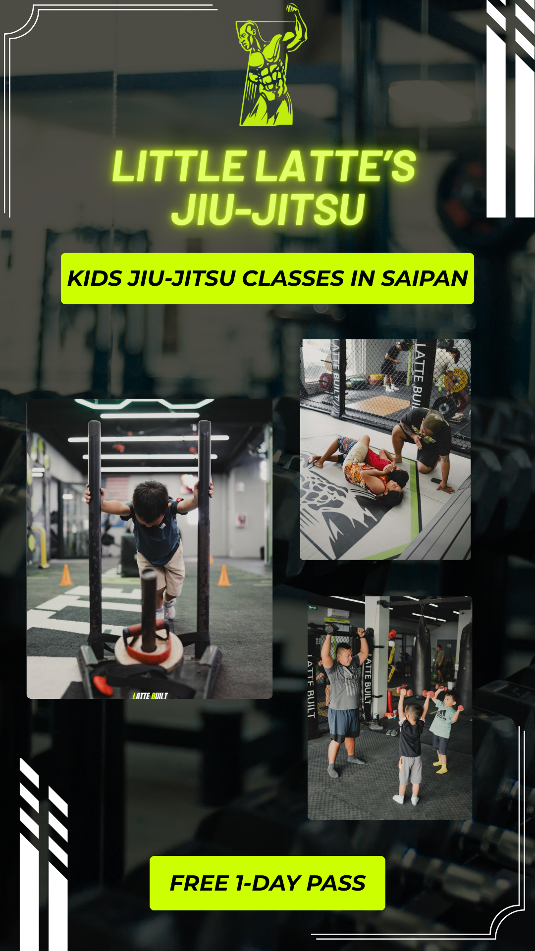 Latte Built- 24hr Fitness & Nutrition Facebook ad