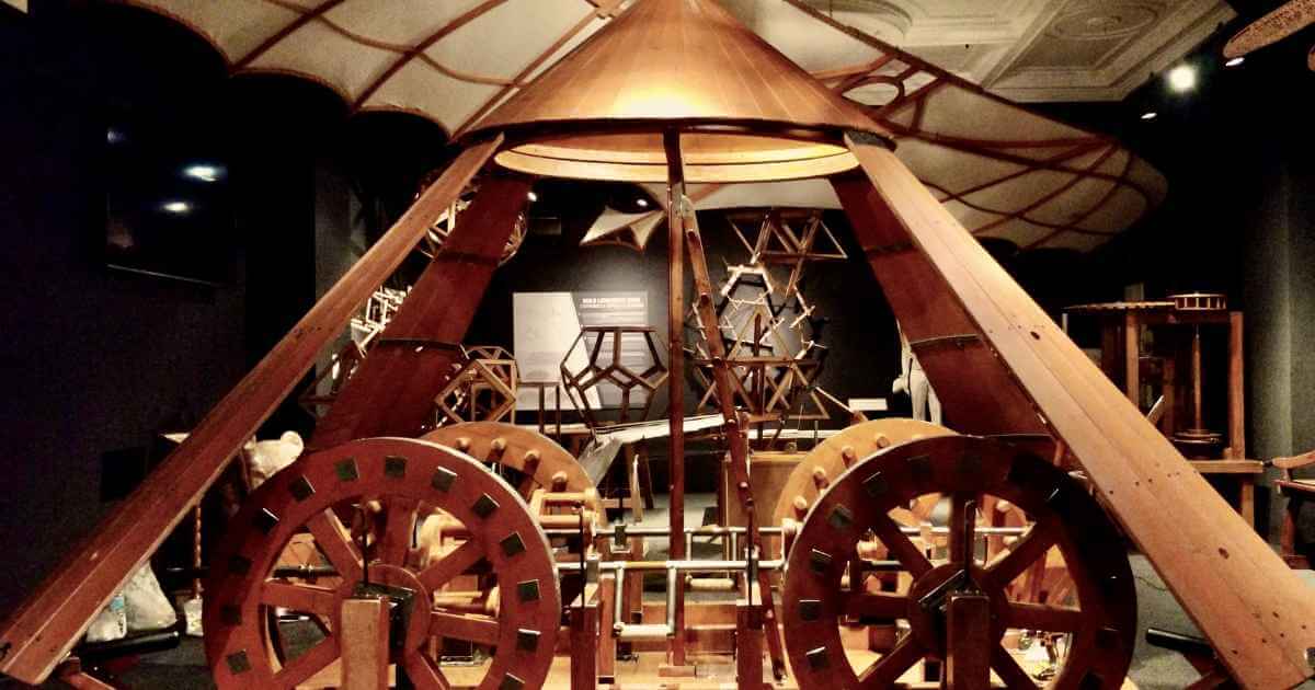Leonardo Interactive Museum Facebook ad from Oct 12, 2025