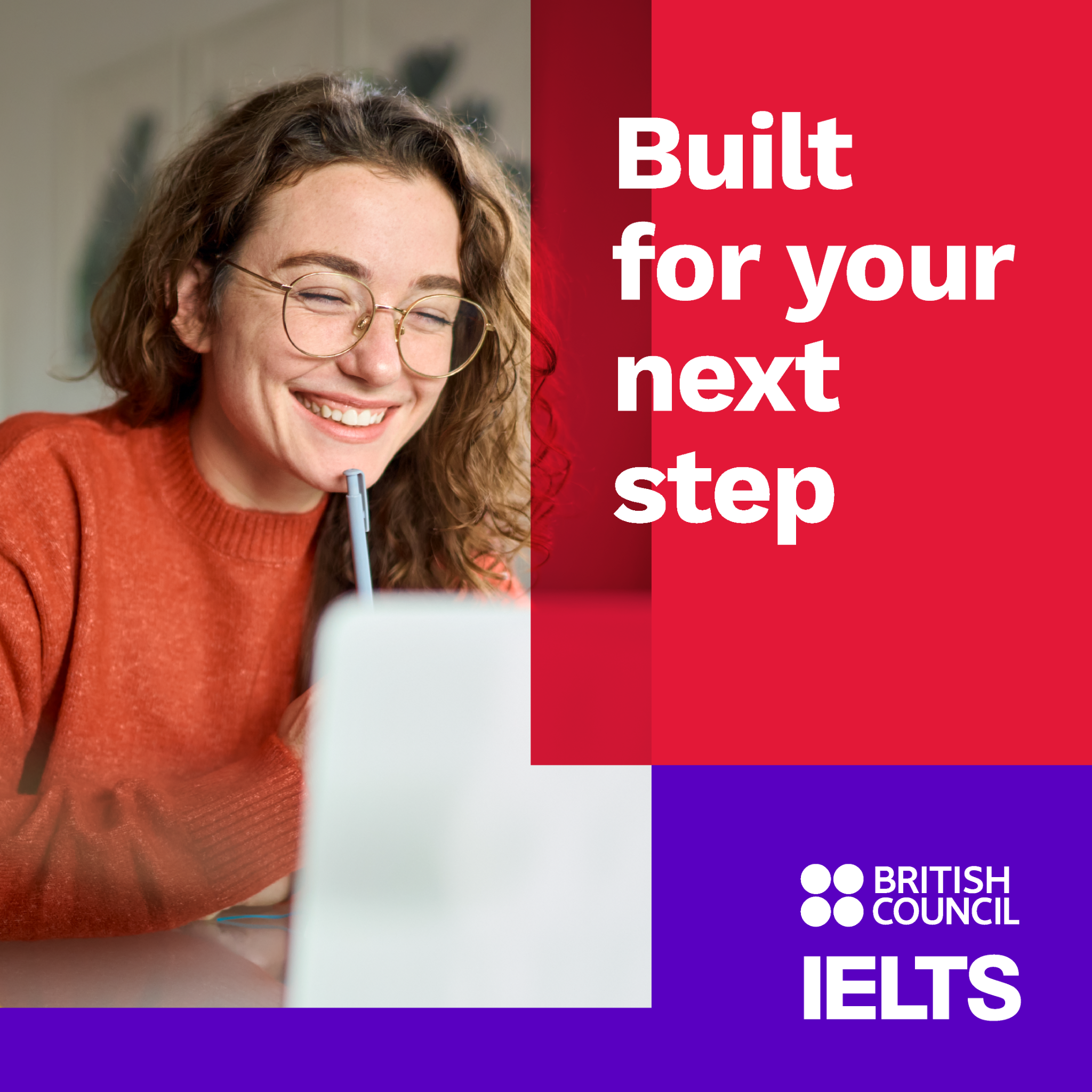 Take IELTS Official Facebook ad