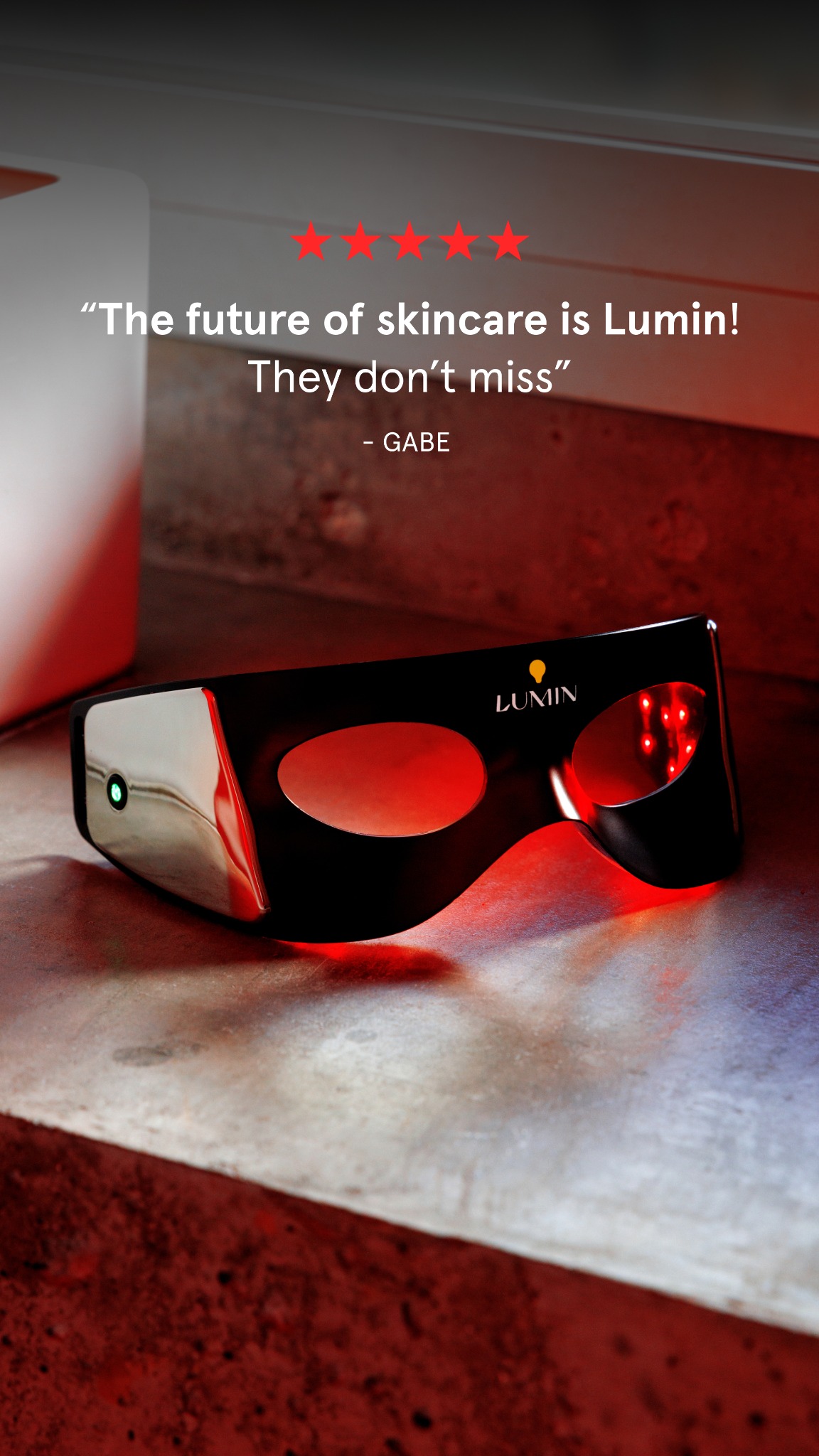 Lumin Facebook ad