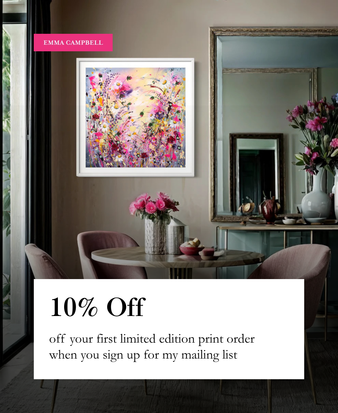 Emma Campbell Art Facebook ad