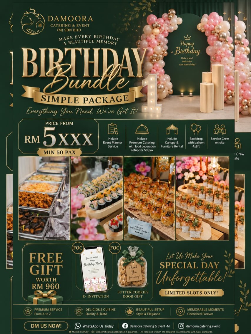 Damoora Catering & Event- M Facebook ad