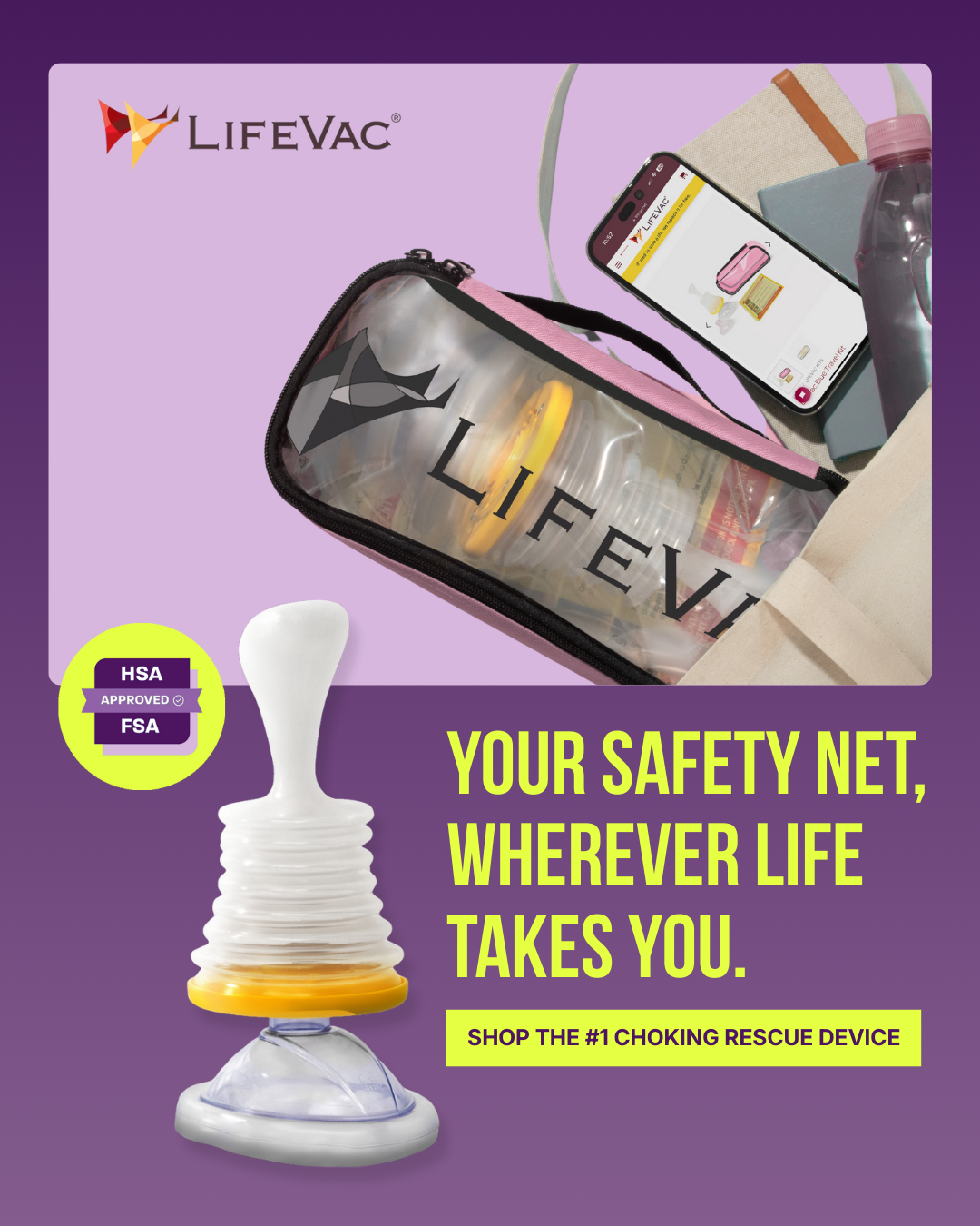 LifeVac USA Facebook ad
