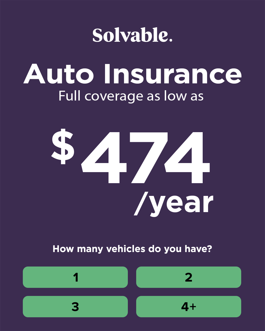 Solvable Facebook ad