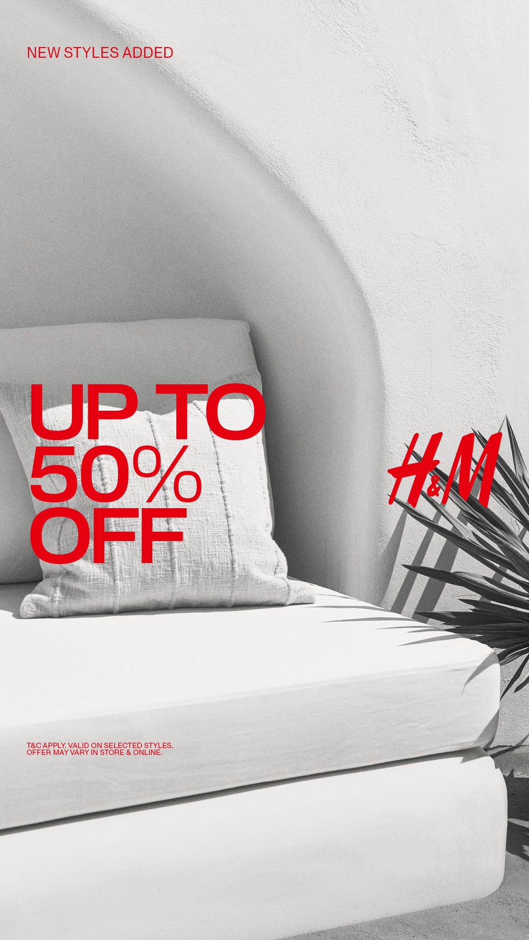 H&M Facebook ad