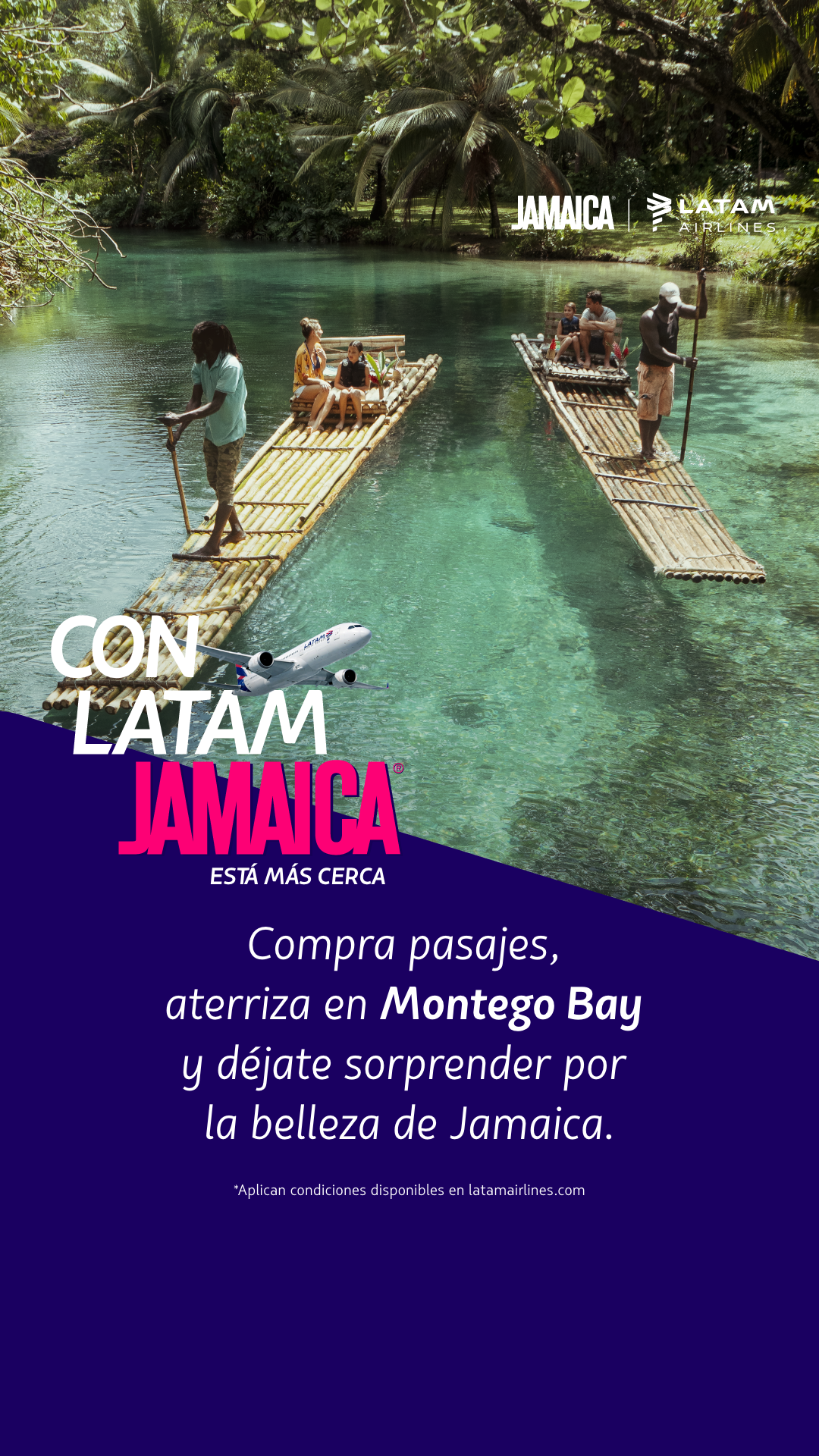 LATAM Airlines Facebook ad