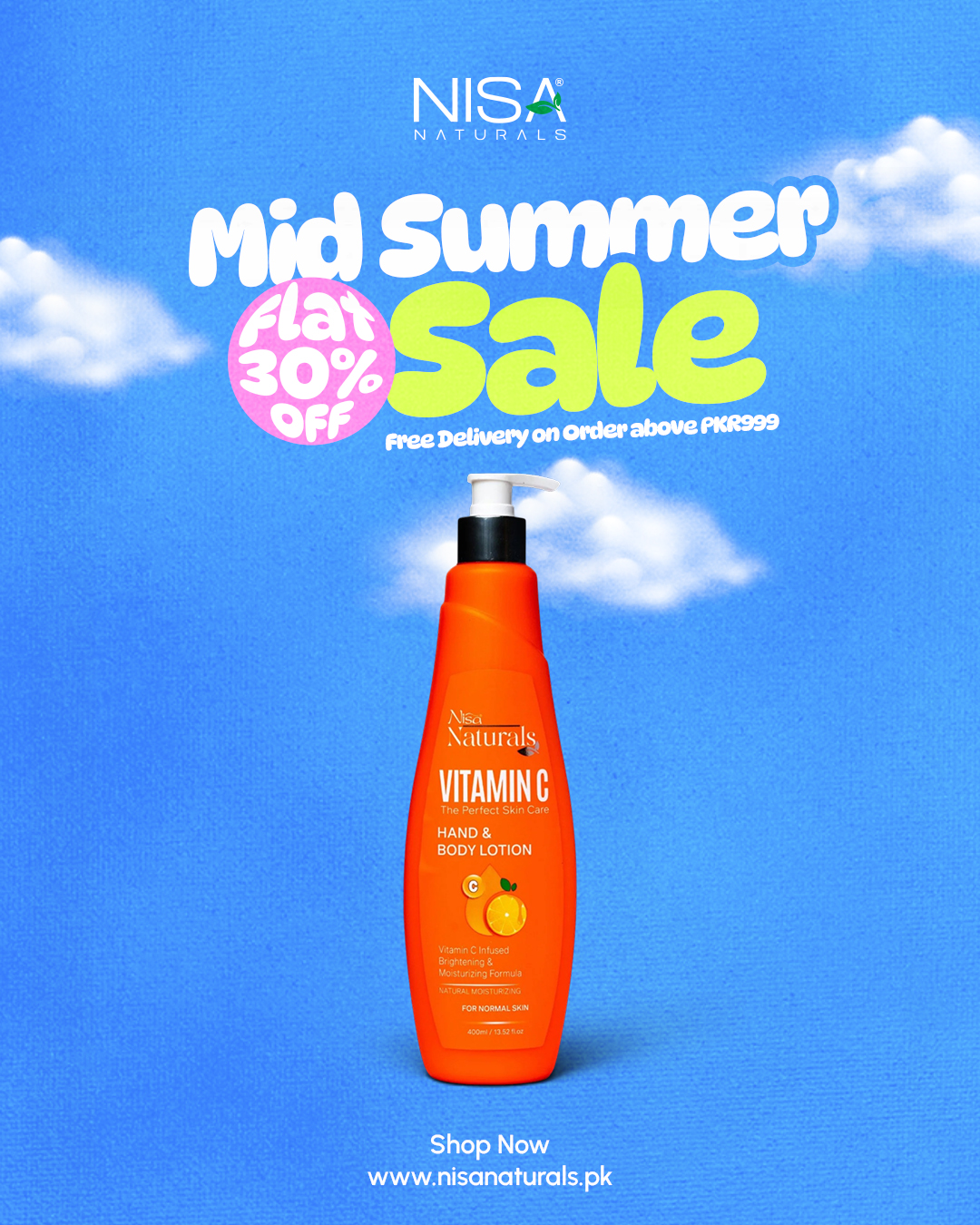 Nisa Naturals Facebook ad