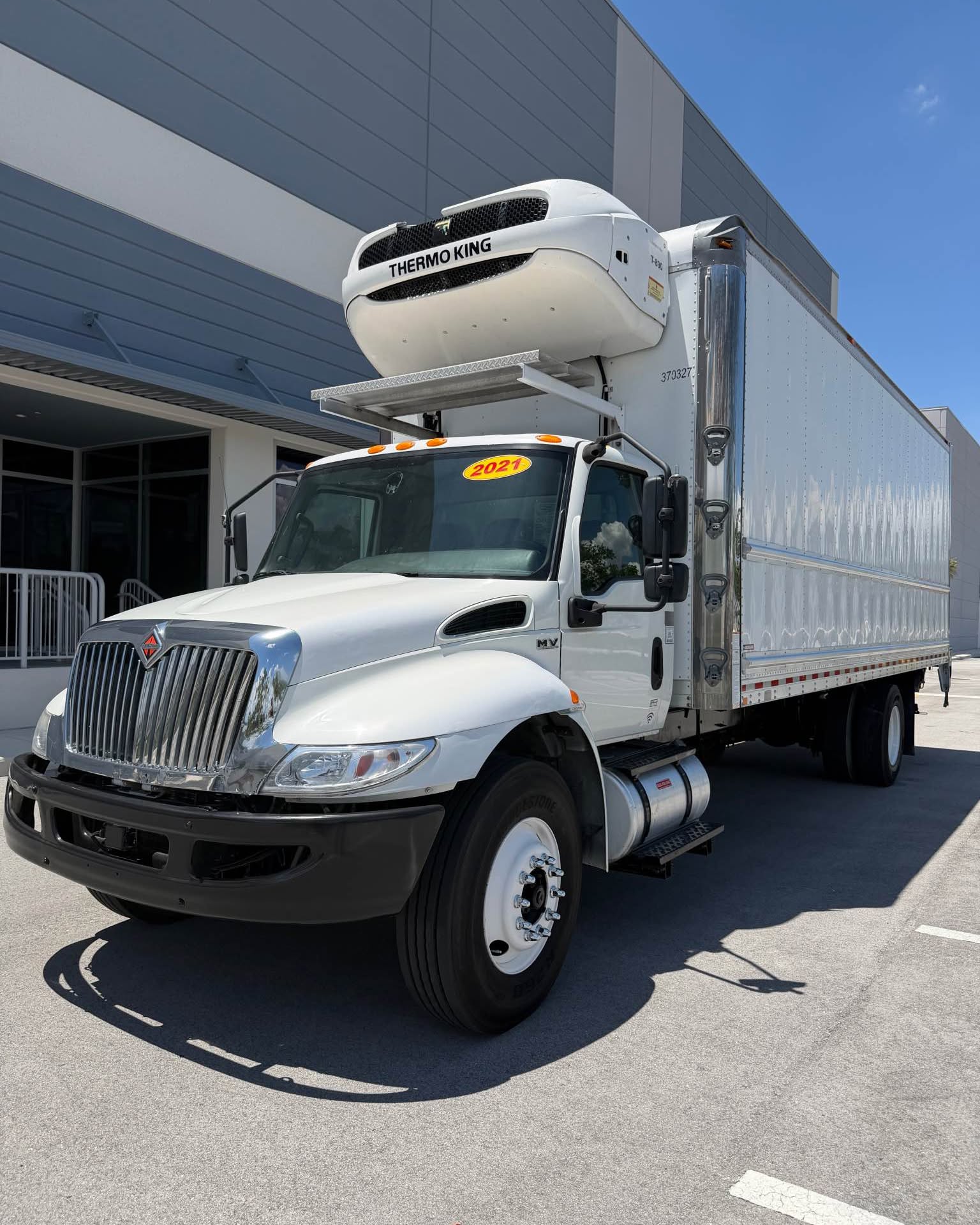 River Trucks Sales Facebook ad: 2021 International mv 607 non-cdl