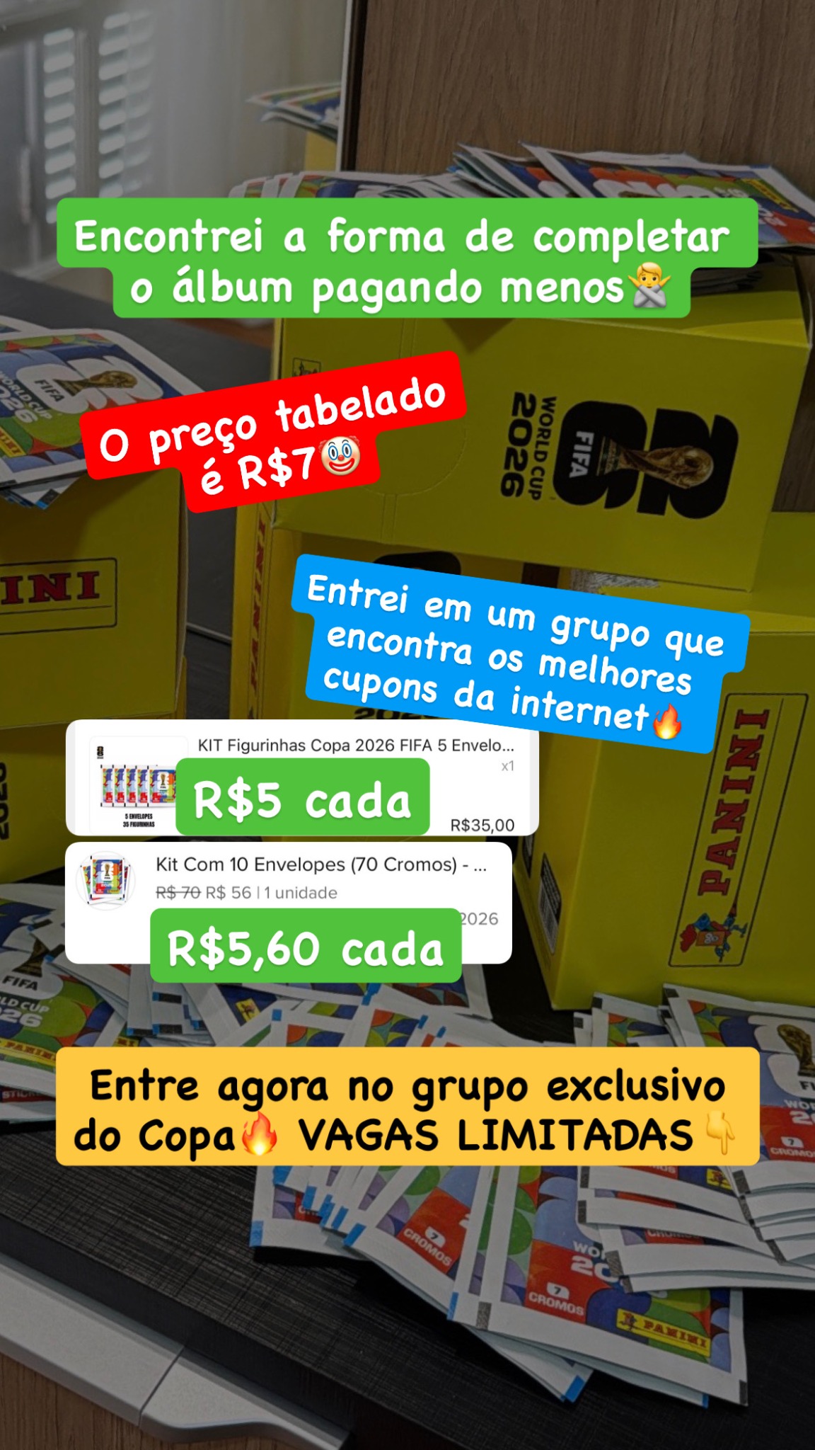 Time de Ofertas Facebook ad