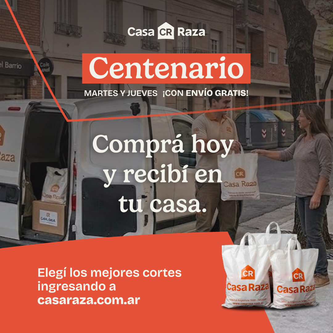 Casa Raza Facebook ad: Envío Gratis a Centenario