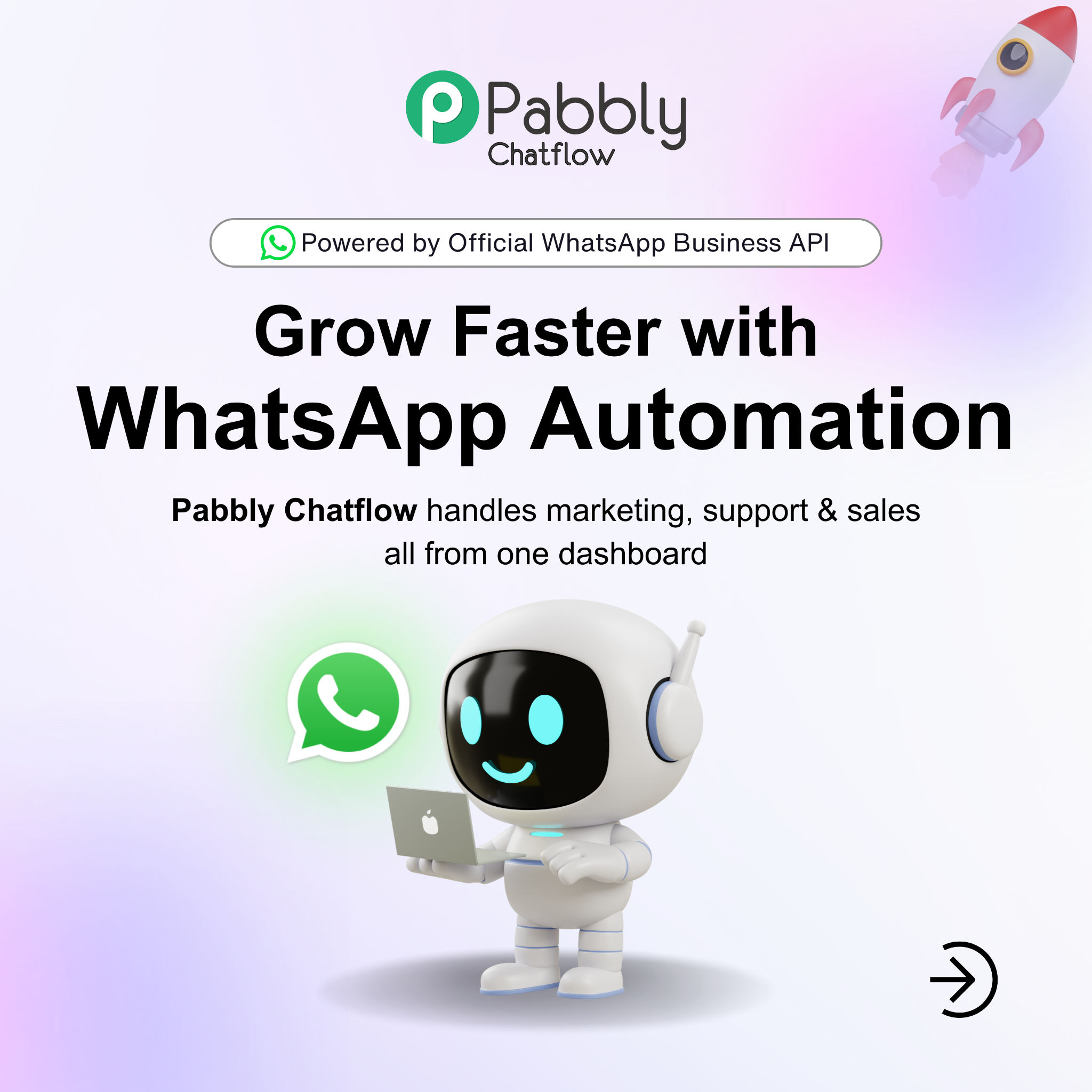 Pabbly Chatflow Facebook ad