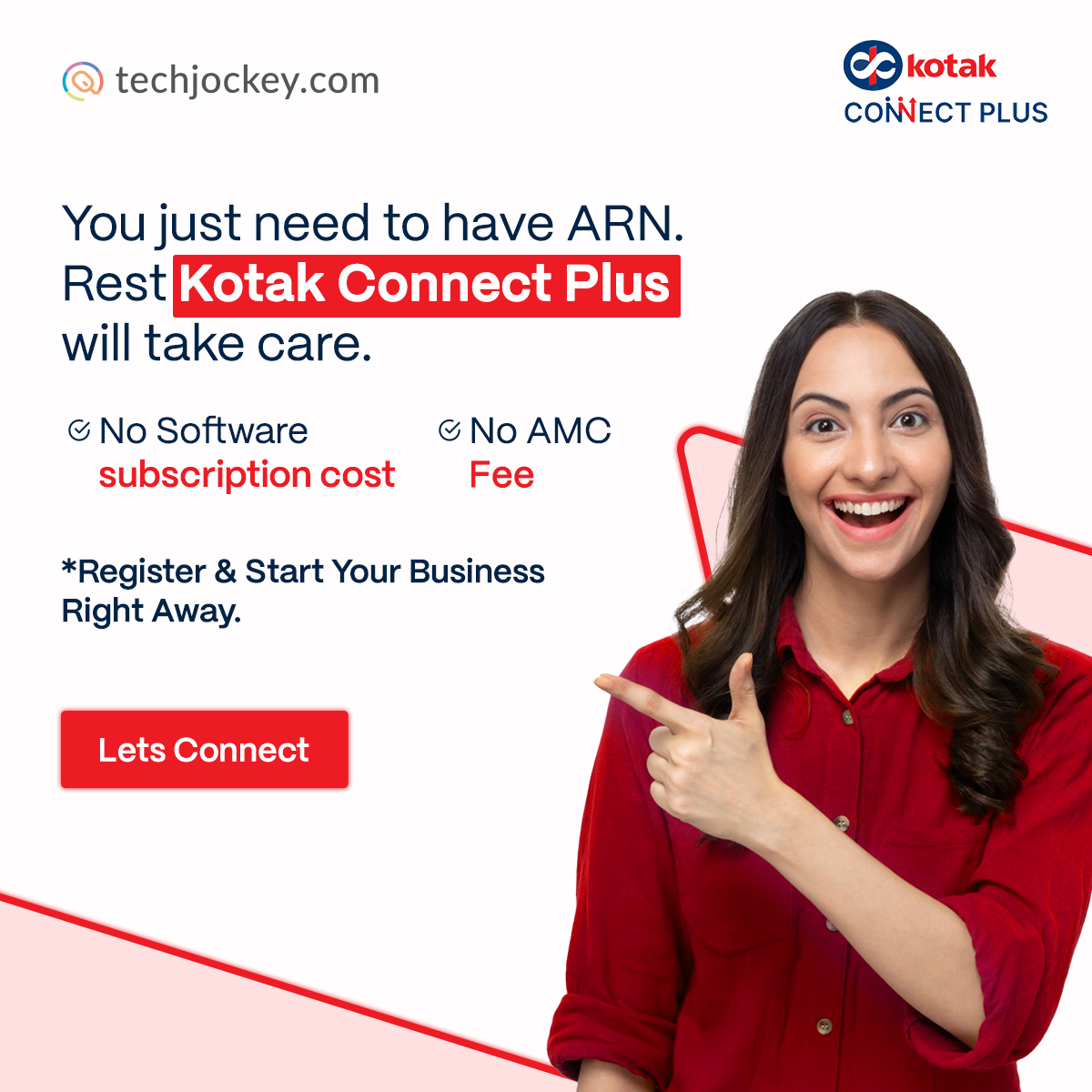 Techjockey Facebook ad
