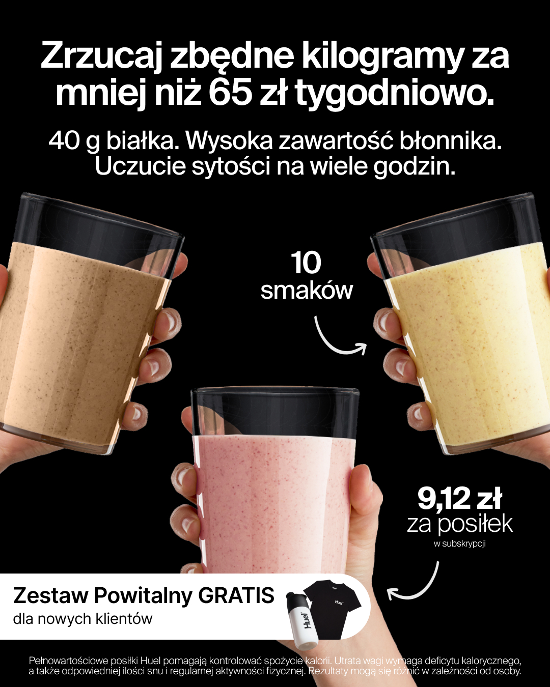 Huel Facebook ad