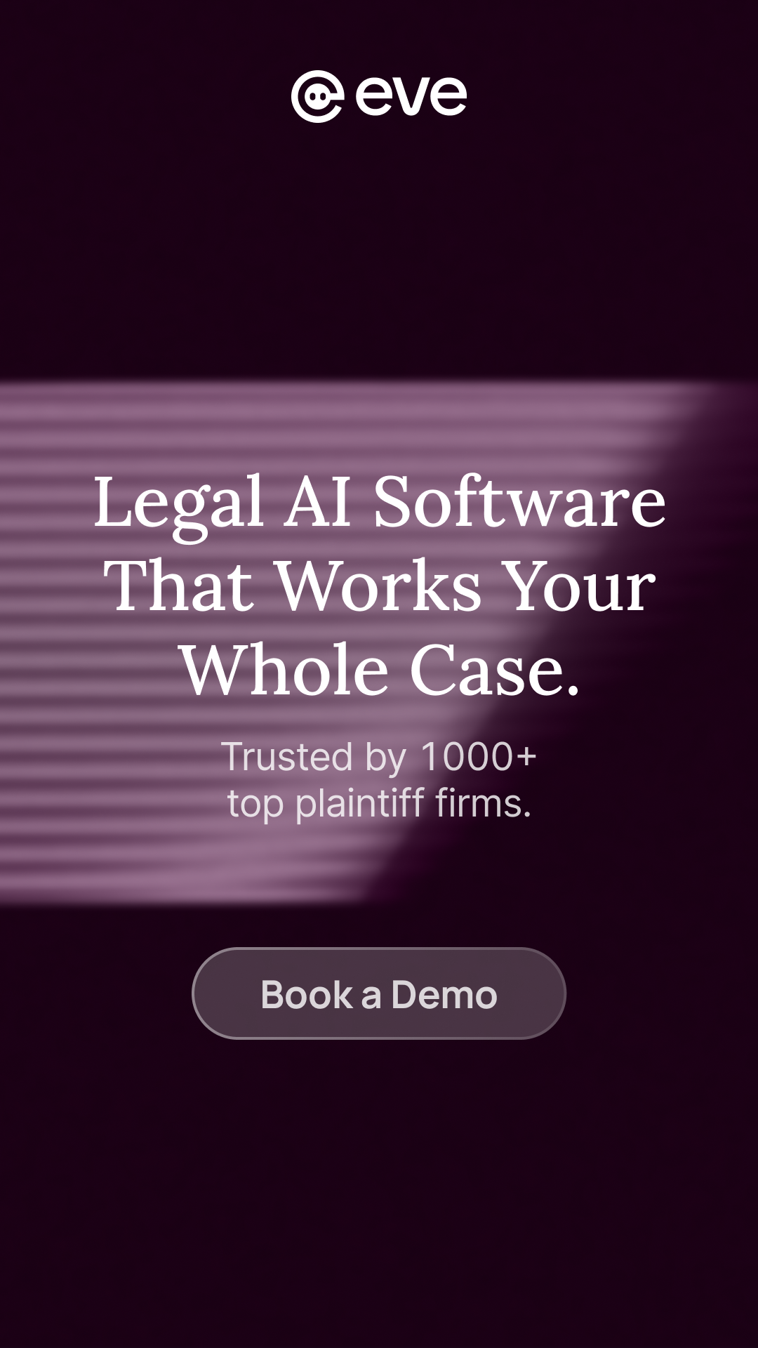 Eve Legal Facebook ad