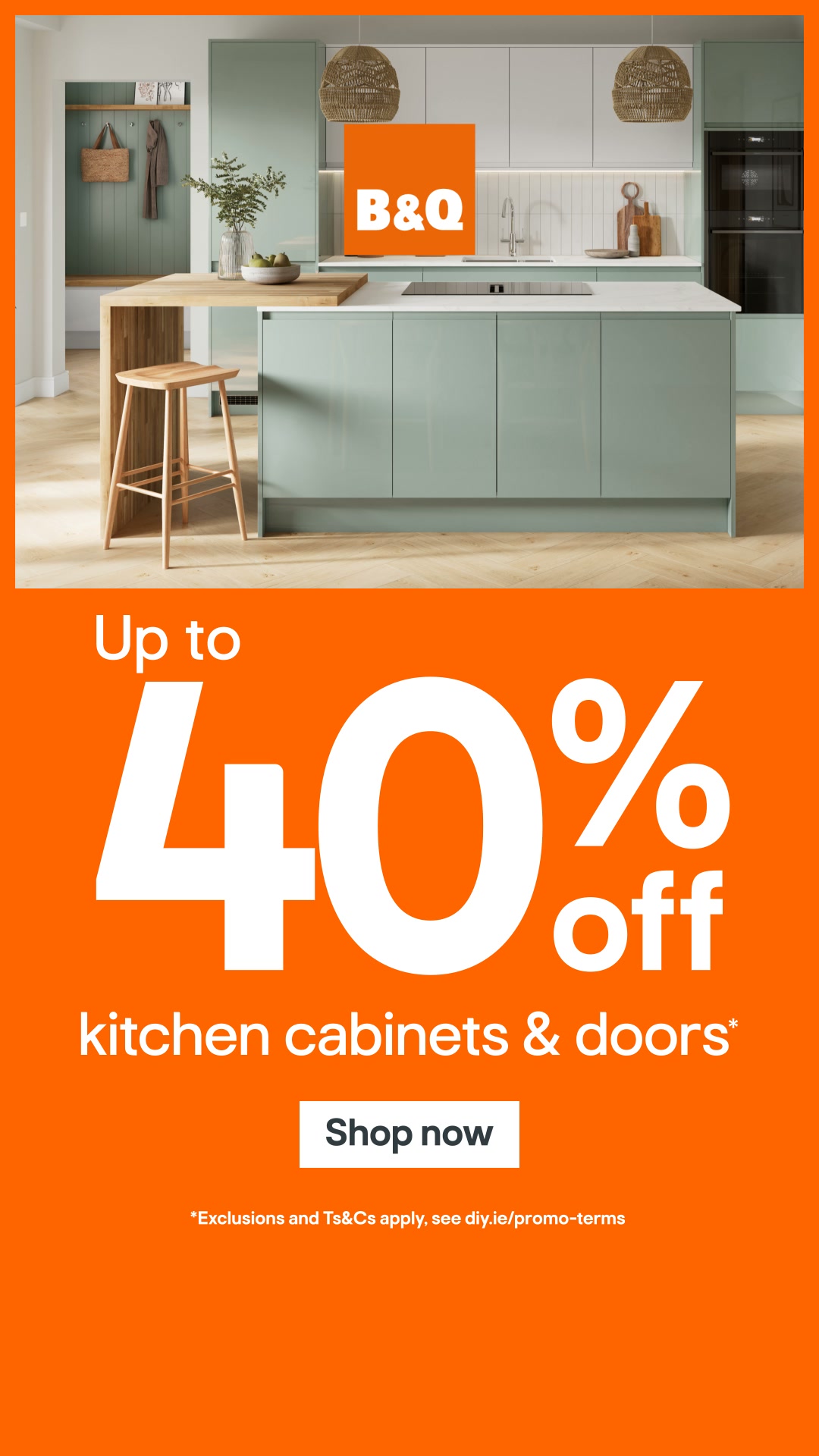B&Q Ireland Facebook ad: Start Planning
