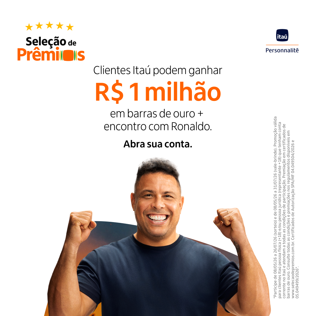Itaú Personnalité Facebook ad from Jun 24, 2026