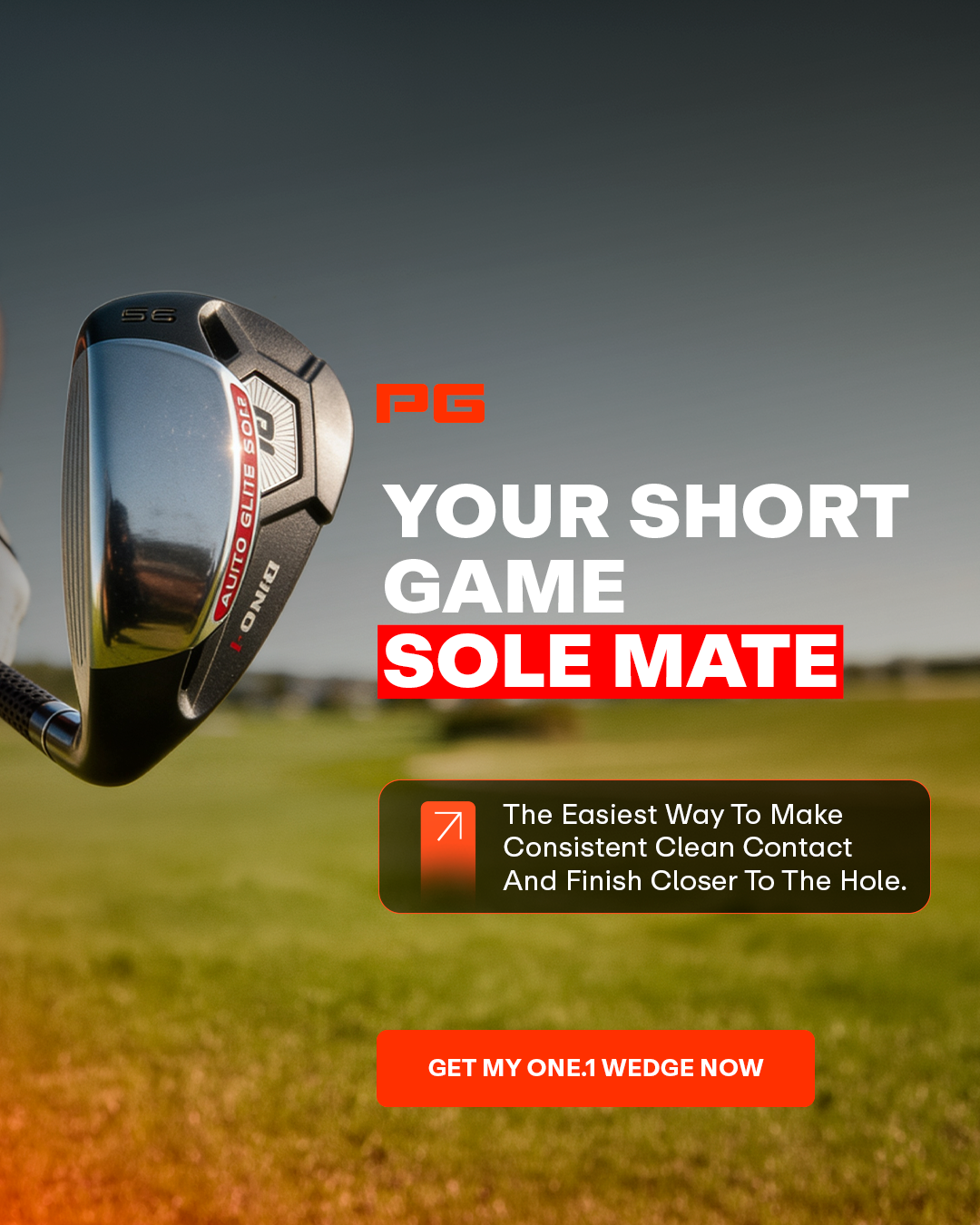 Performance Golf Facebook ad