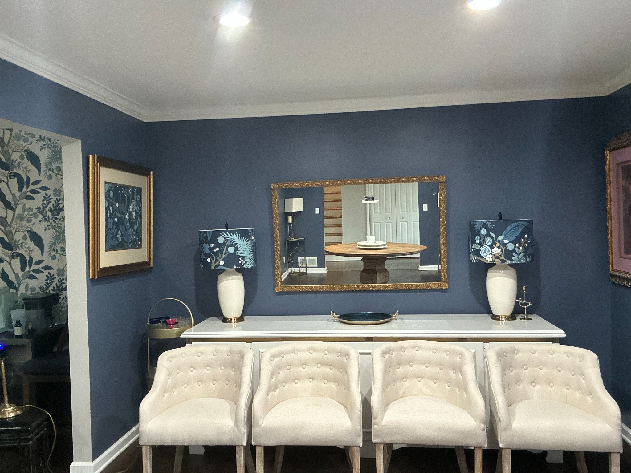 Delores Crowell Facebook ad: Dining Chairs - Beige Linen 4