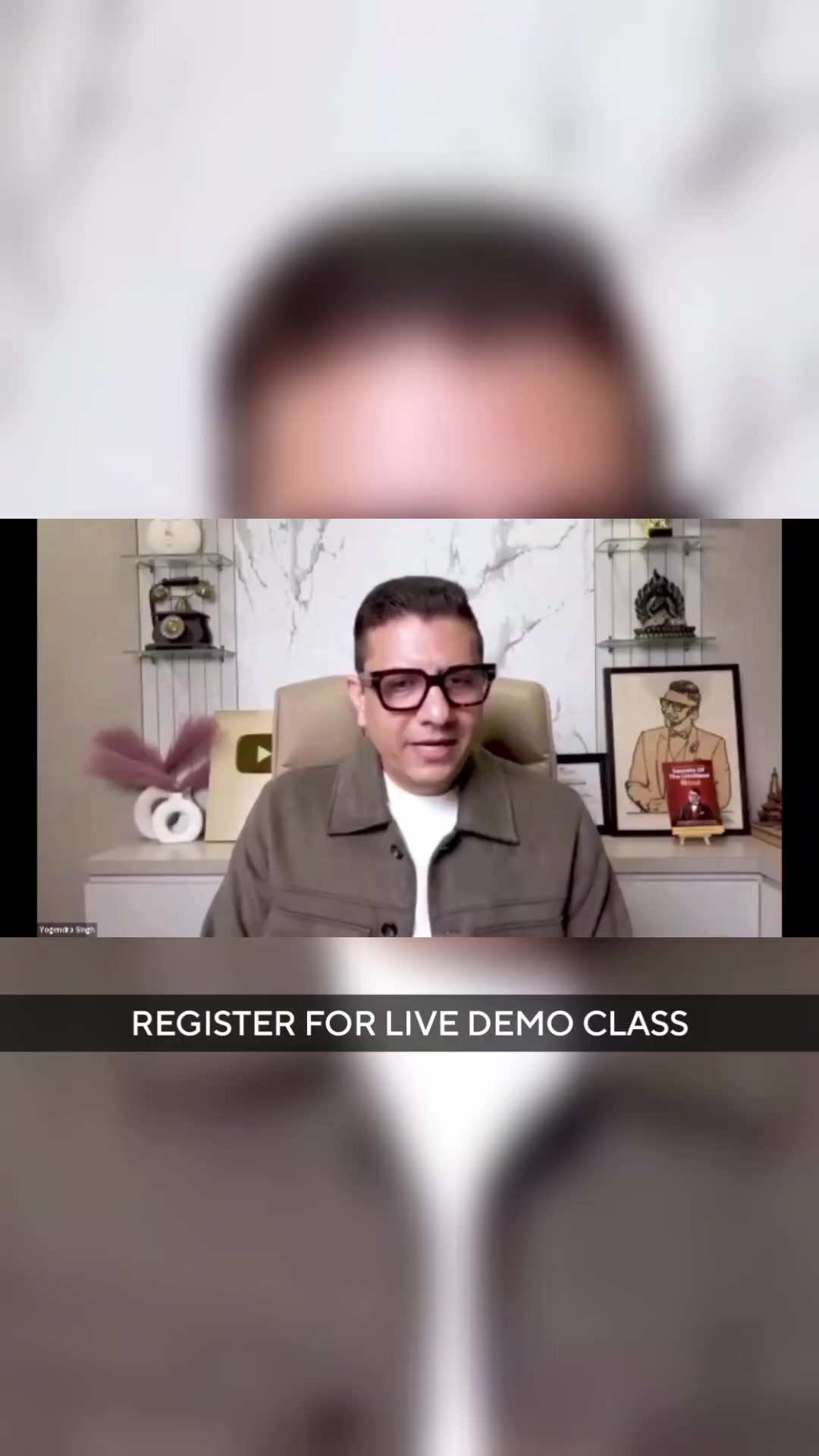 Dr. Yogendra Singh Rathore Facebook ad: Register For 2-Day LIVE NLP Foundation Workshop