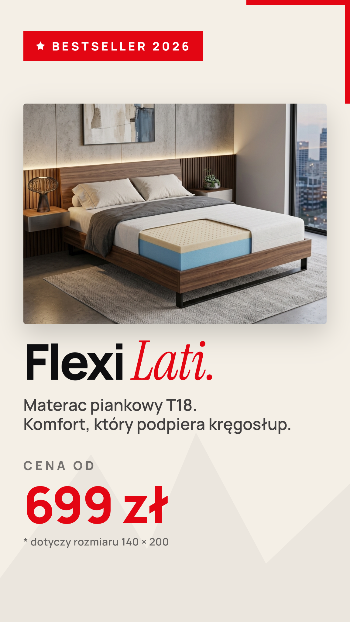 Materace z Gór Facebook ad from May 21, 2026