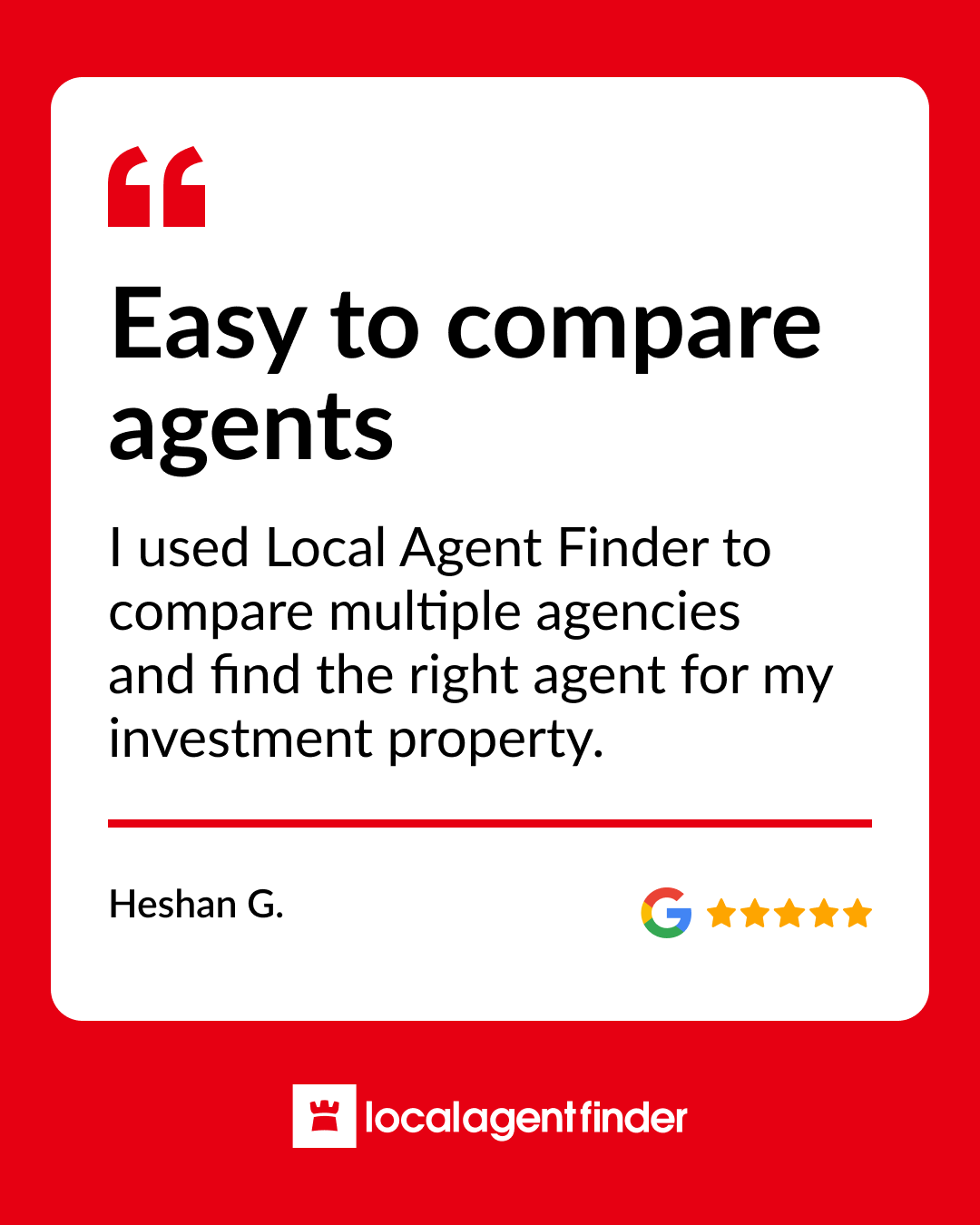LocalAgentFinder Facebook ad