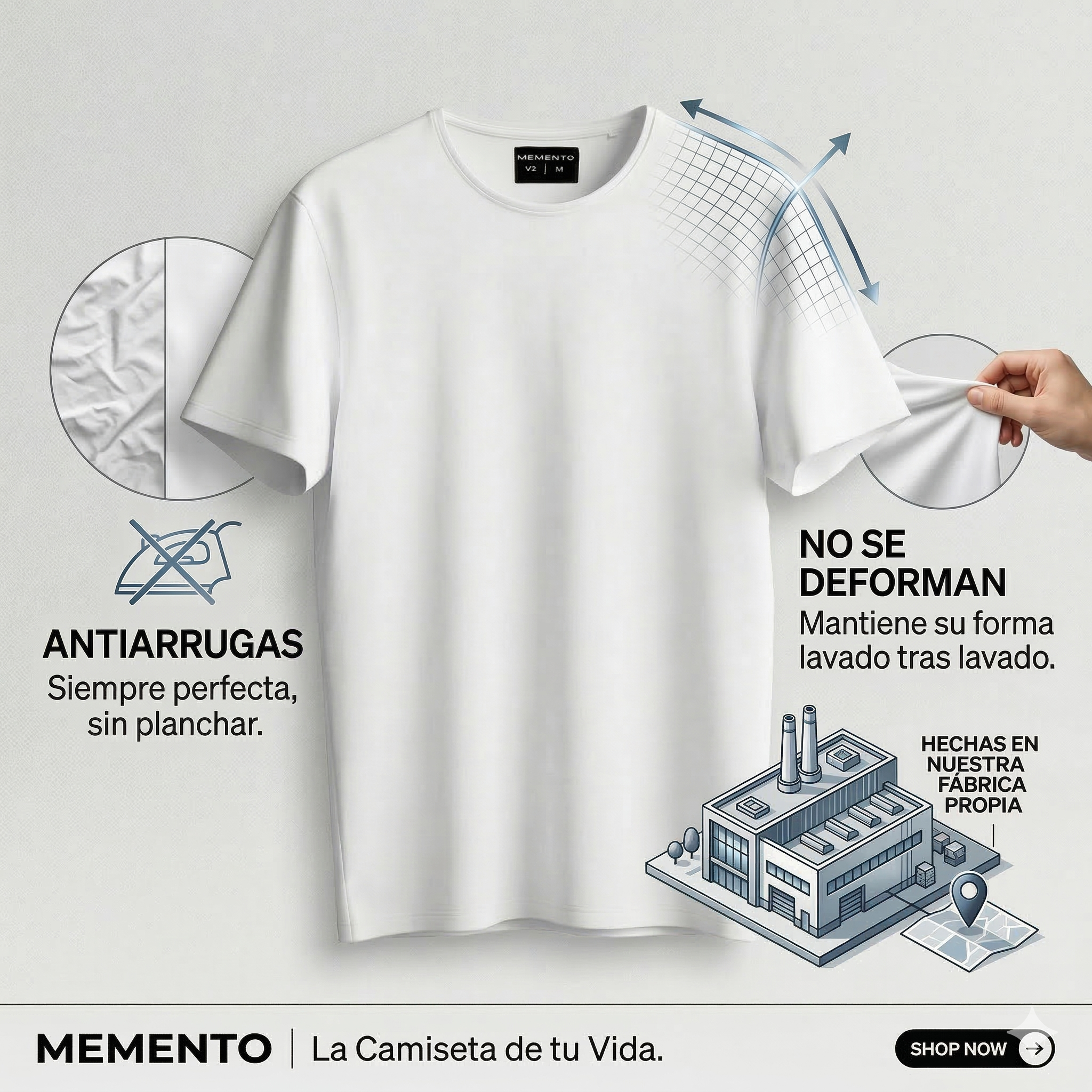 Memento Clothing Facebook ad