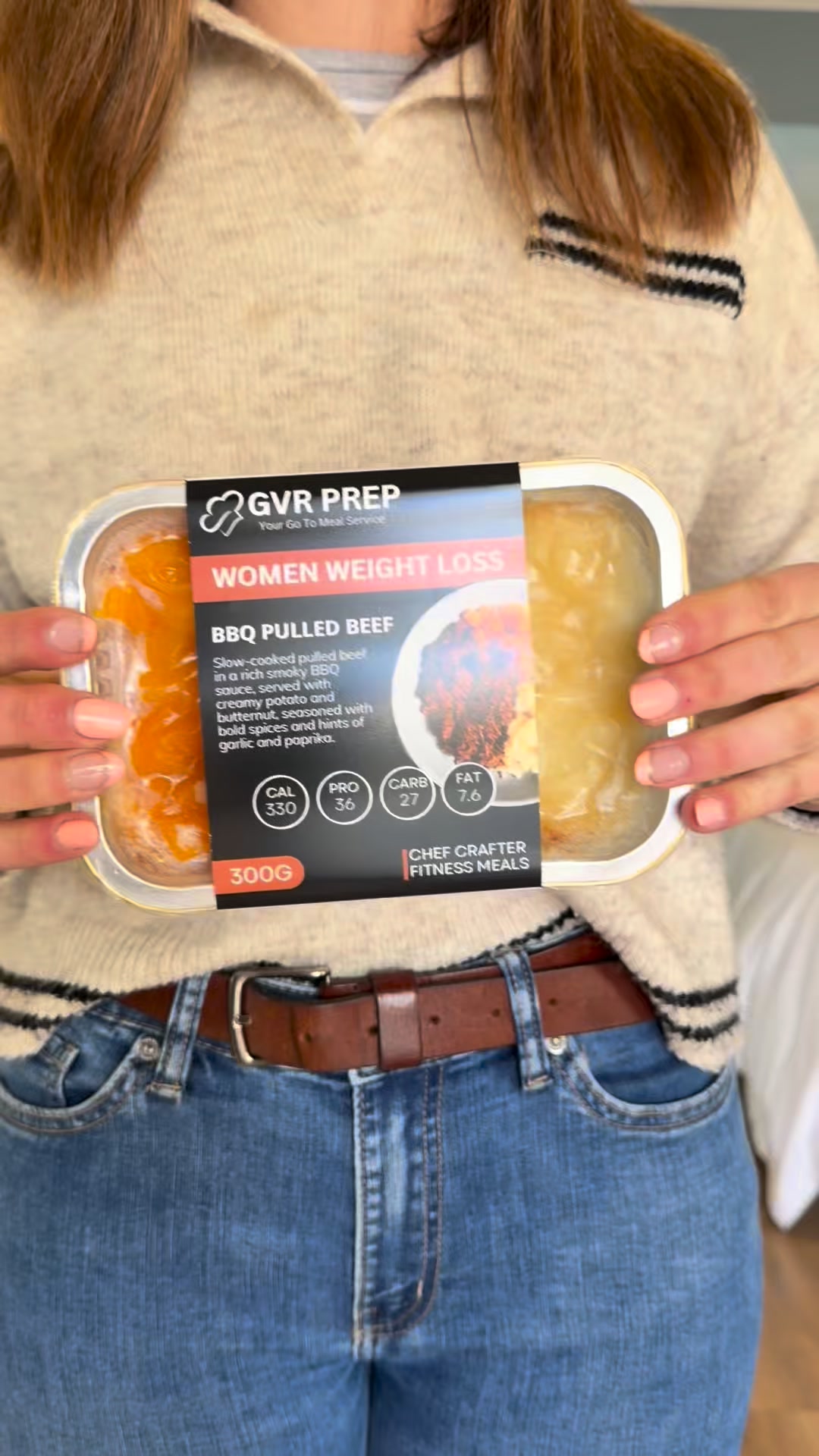 gvrprep Facebook ad: NEW: 300g Women’s Weight Loss Meals!