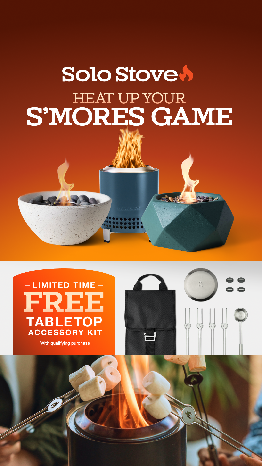 Solo Stove Facebook ad