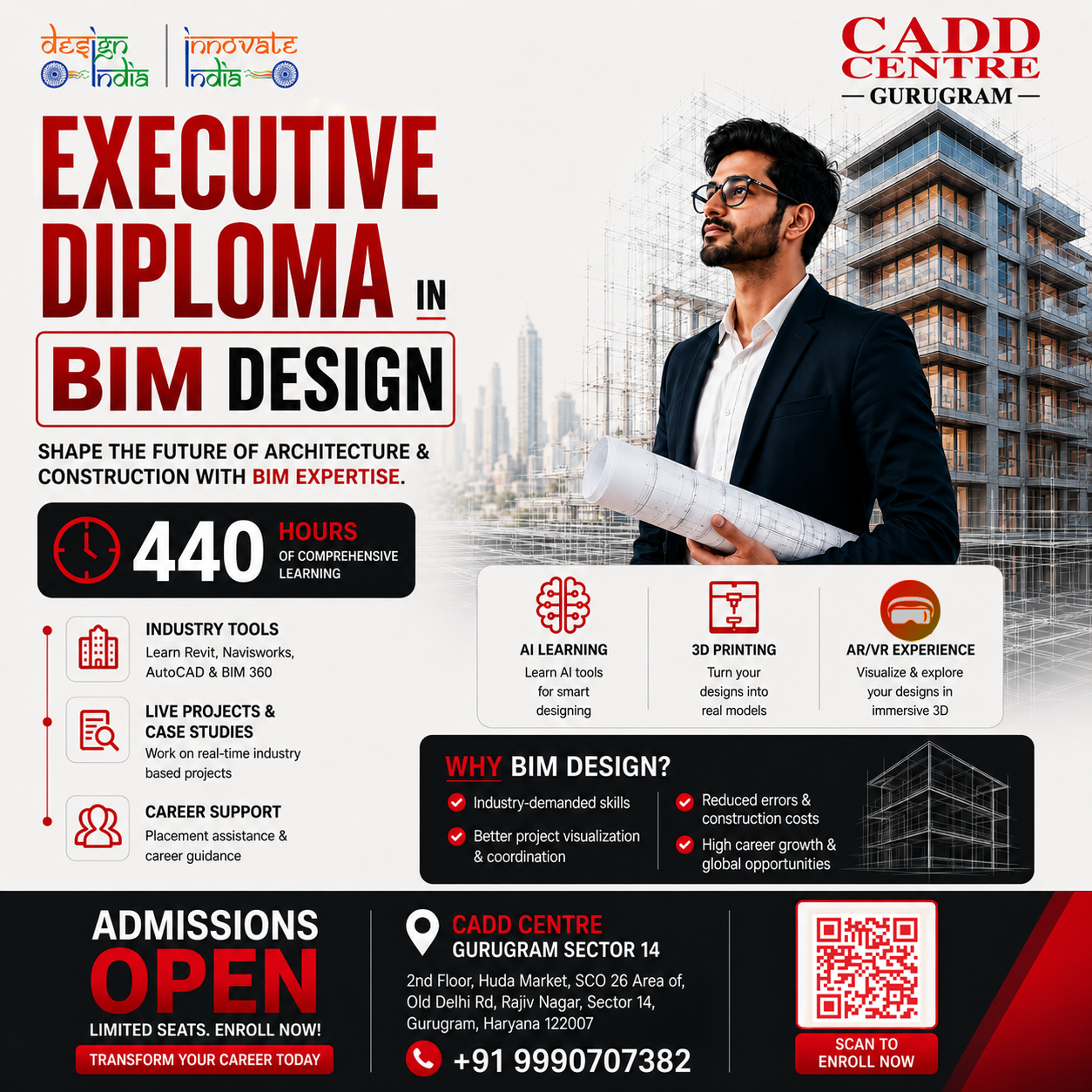 CADD CENTREGurugram Facebook ad: Living in Gurugram? Apply This BIM Diploma Course Today