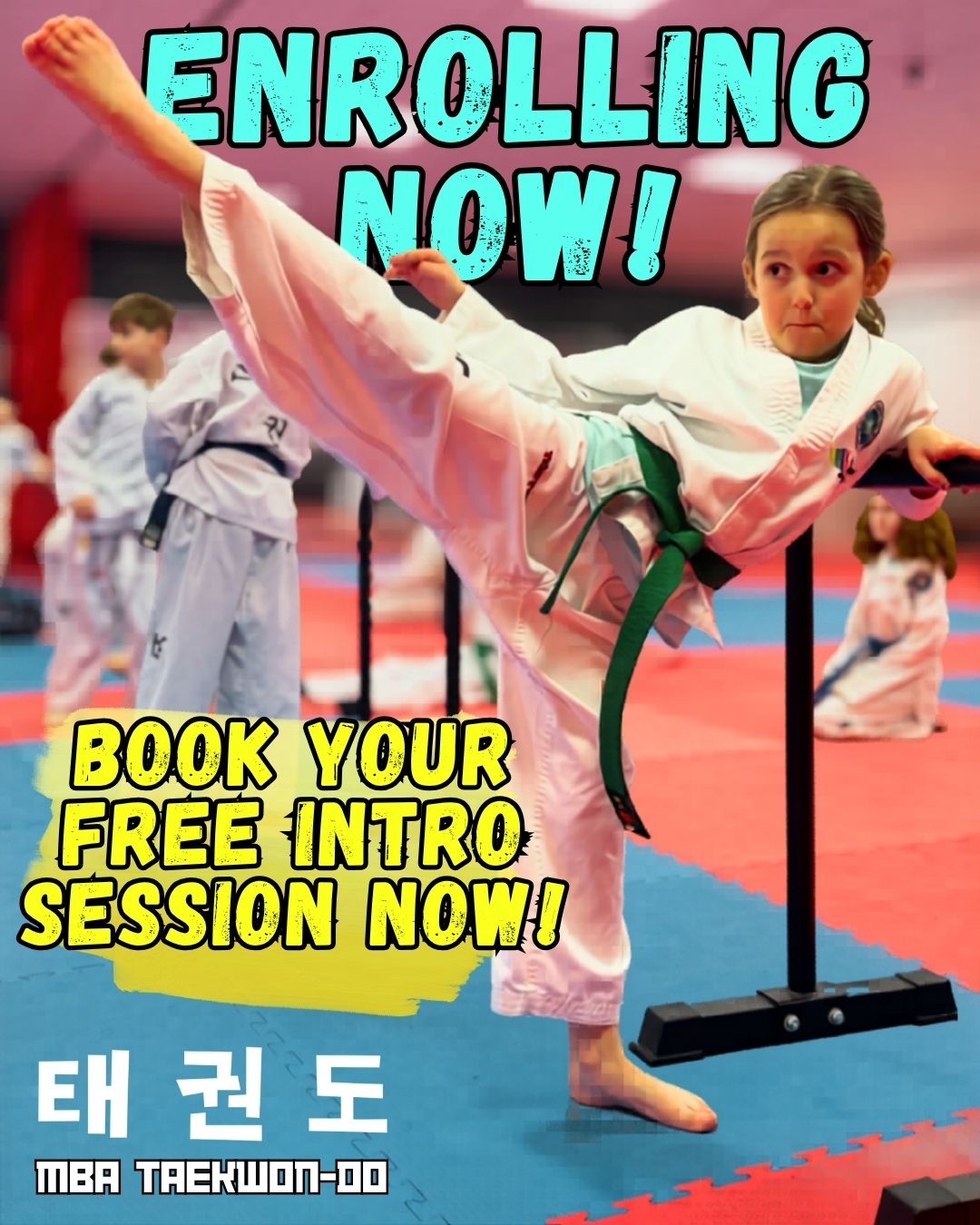 McGowans Blackbelt Academy Hamilton Facebook ad: Build Confidence Through Martial Arts