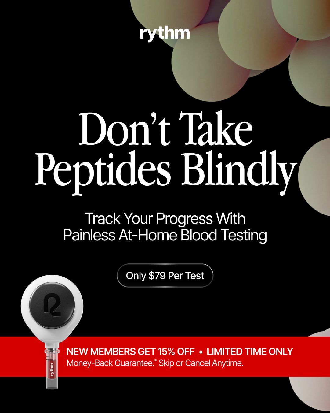 Rythm Health Facebook ad