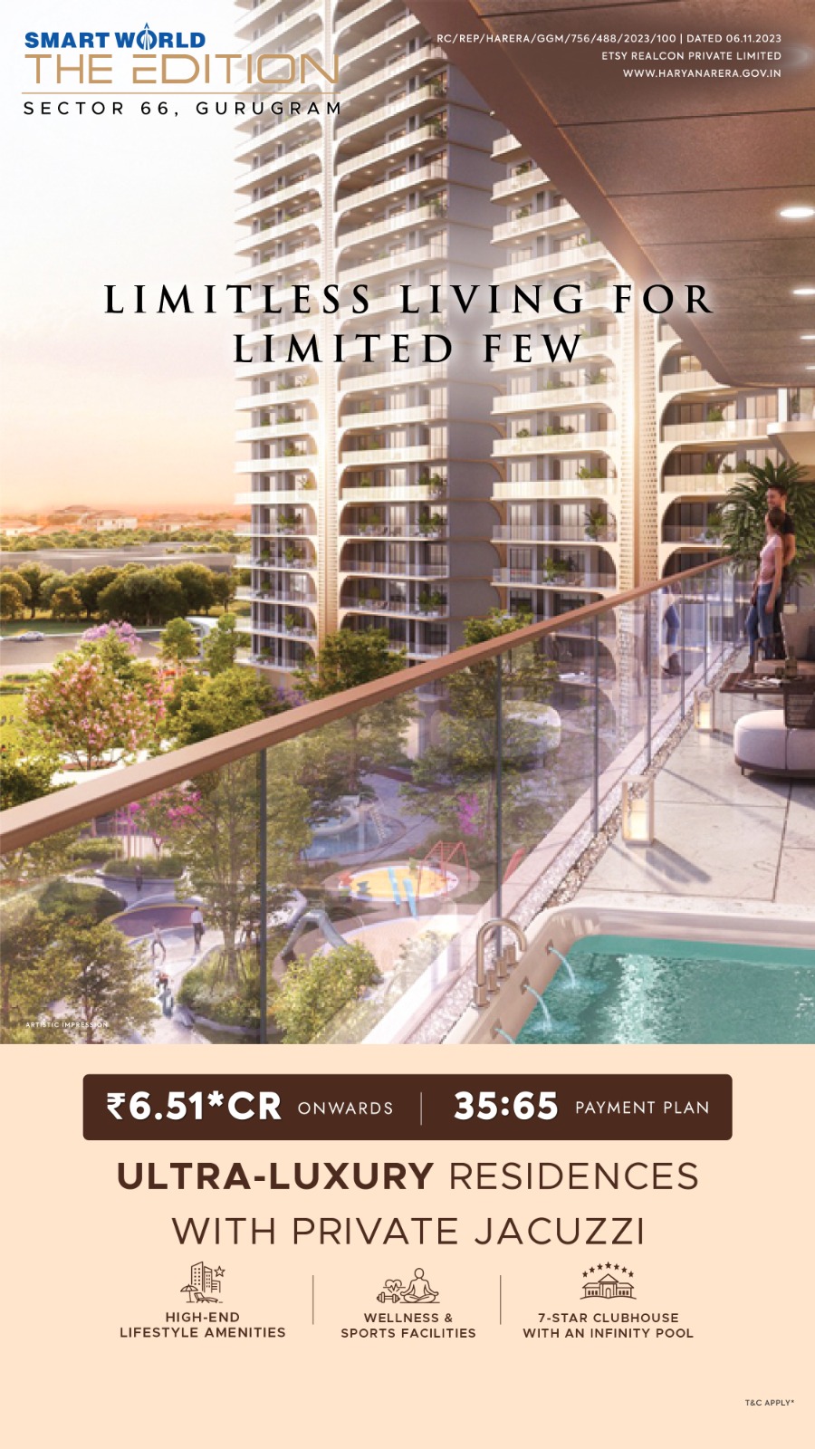 Smartworld Developers Pvt. Ltd. Facebook ad from Jun 8, 2026
