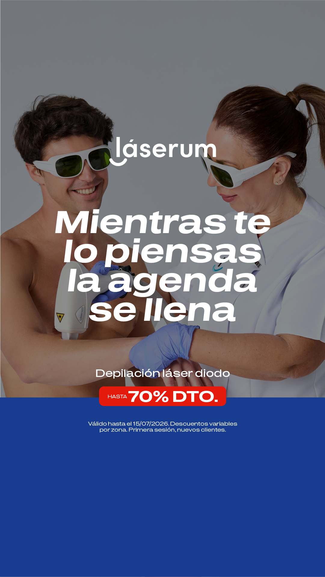 Láserum Facebook ad