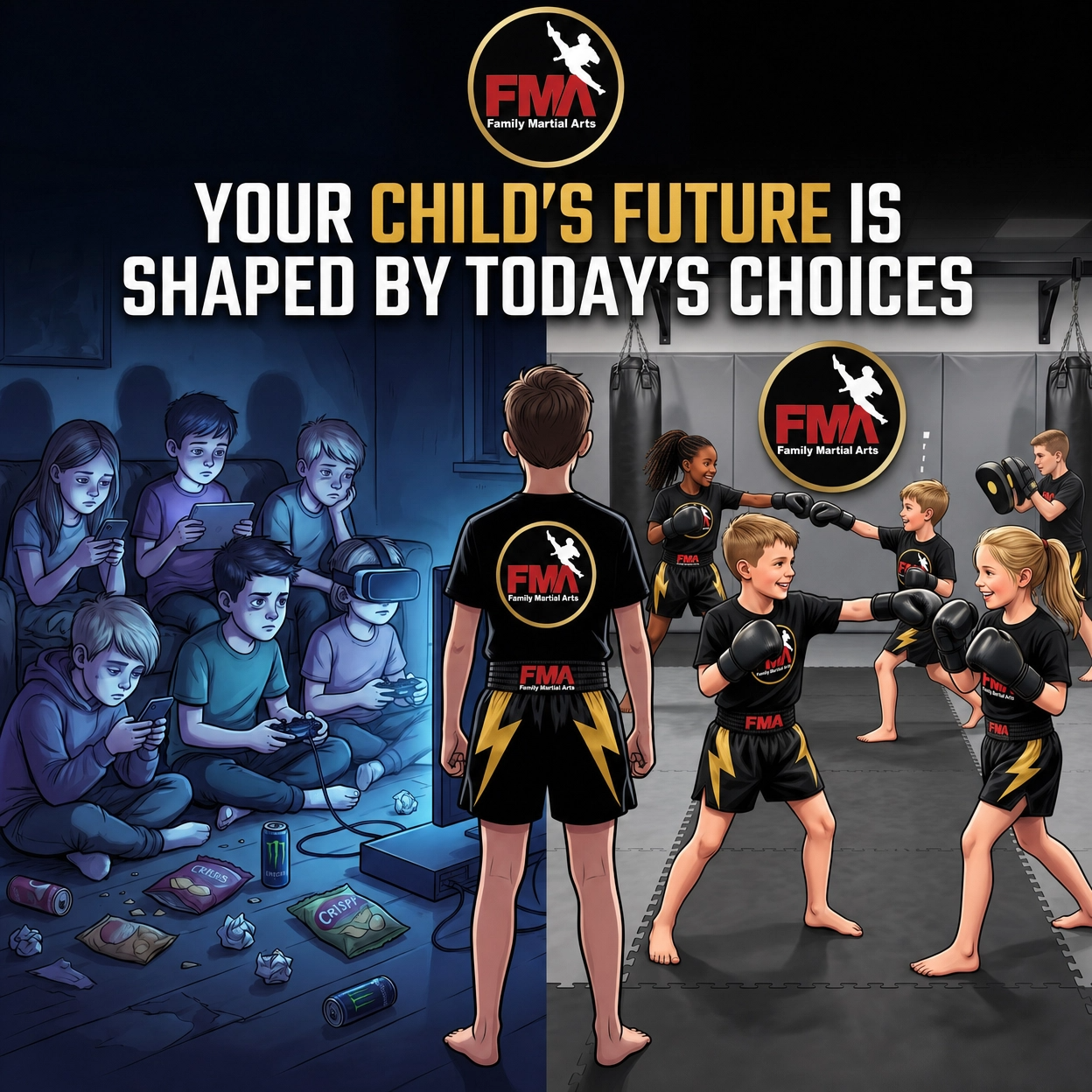 Family Martial Arts Prescot Facebook ad