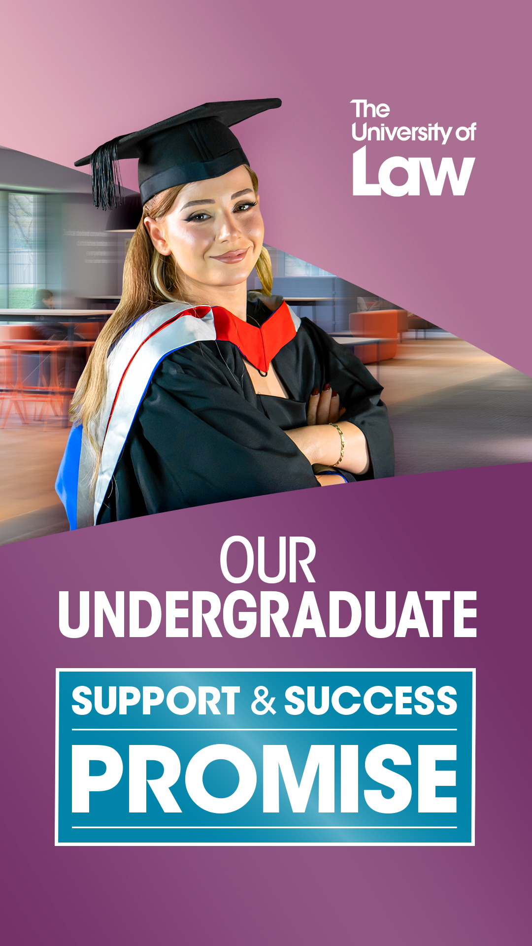 The University of Law Facebook ad from Jun 19, 2026