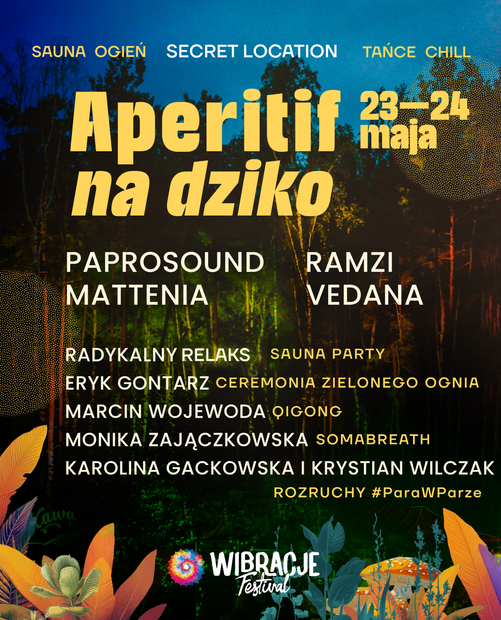 Wibracje Festiwal Facebook ad: Spotkajmy się.na dziko!