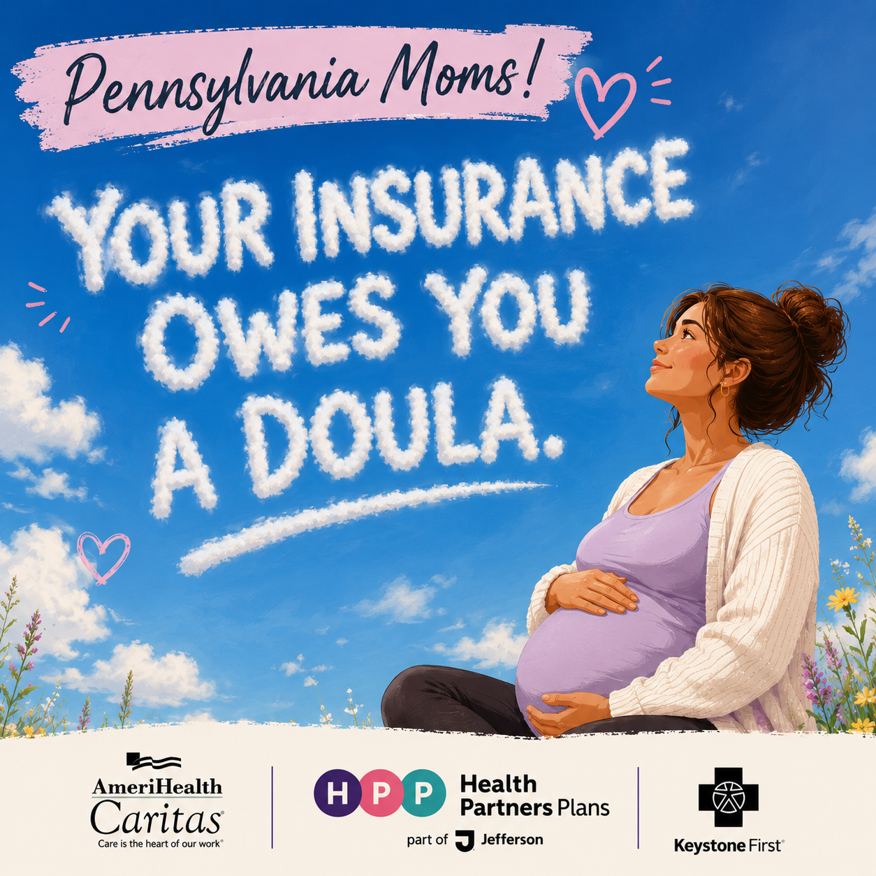 Flourish Maternity Care Facebook ad