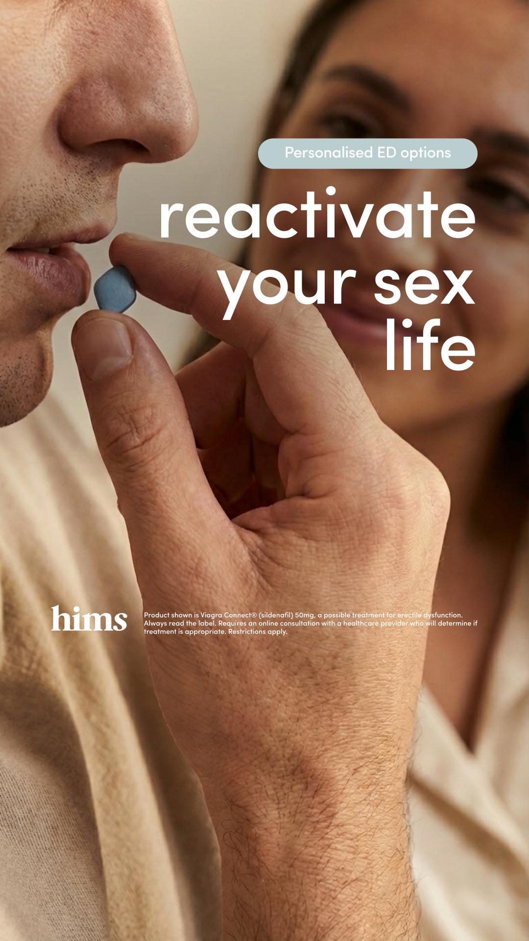hims Facebook ad