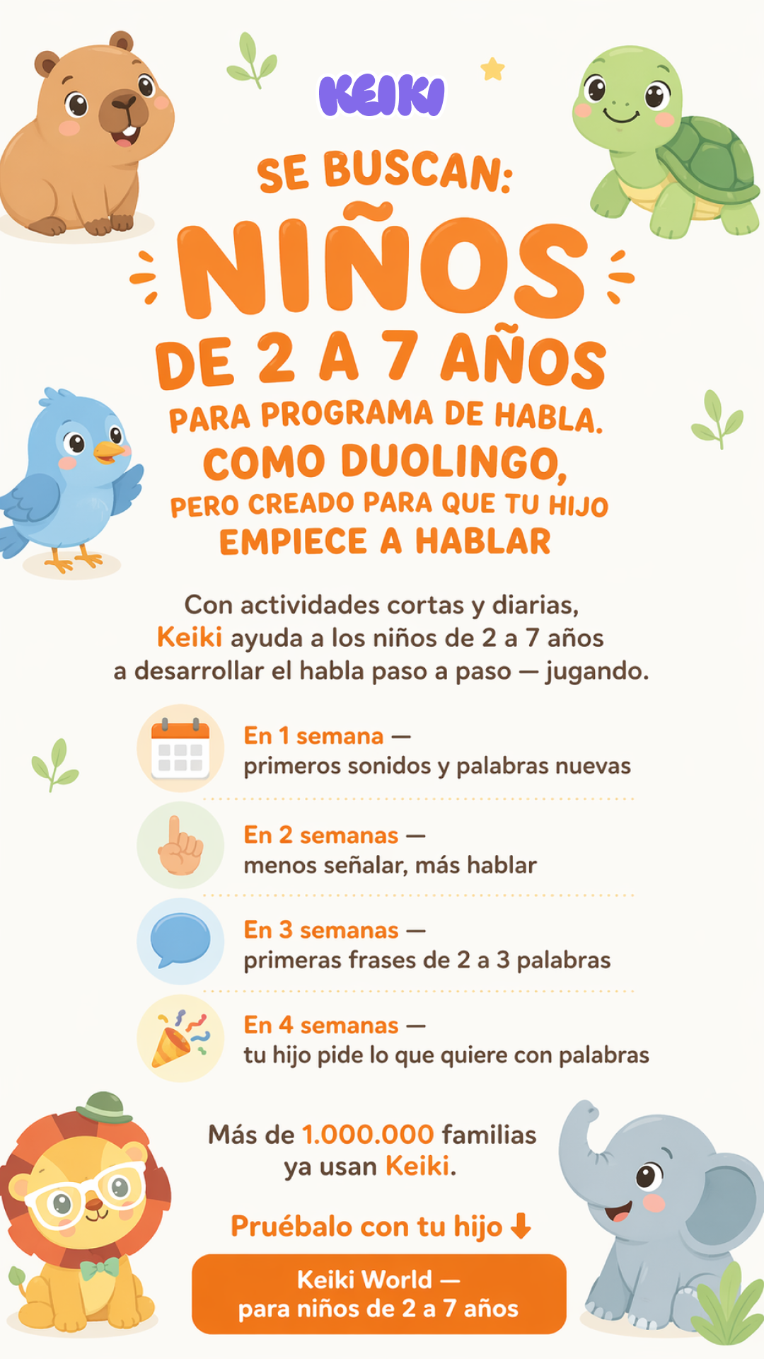 Keiki: Juegos de Aprendizaje Inicial Facebook ad