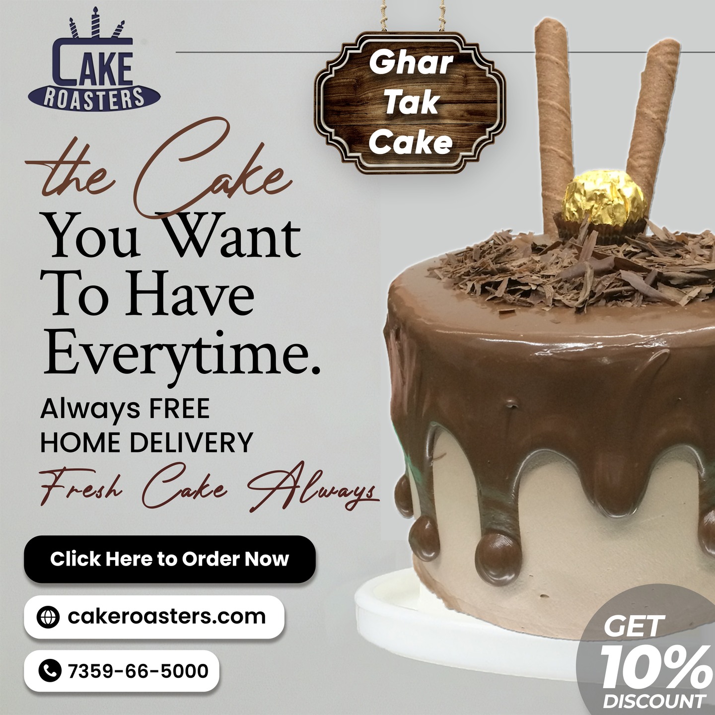 Cake Roasters Facebook ad: CakeRoasters | Online Cake Shop in Surat | Fresh &…