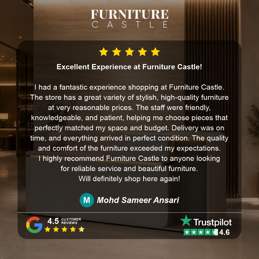Furniture Castle Facebook ad: Your workspace shapes your success.