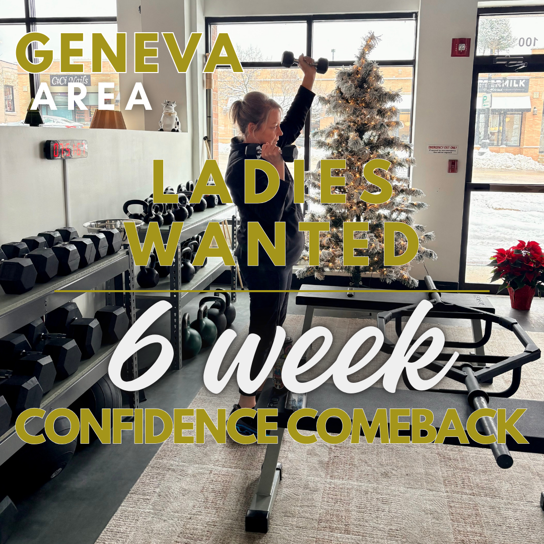 Strongoo Facebook ad: 6-Week Confidence Comeback