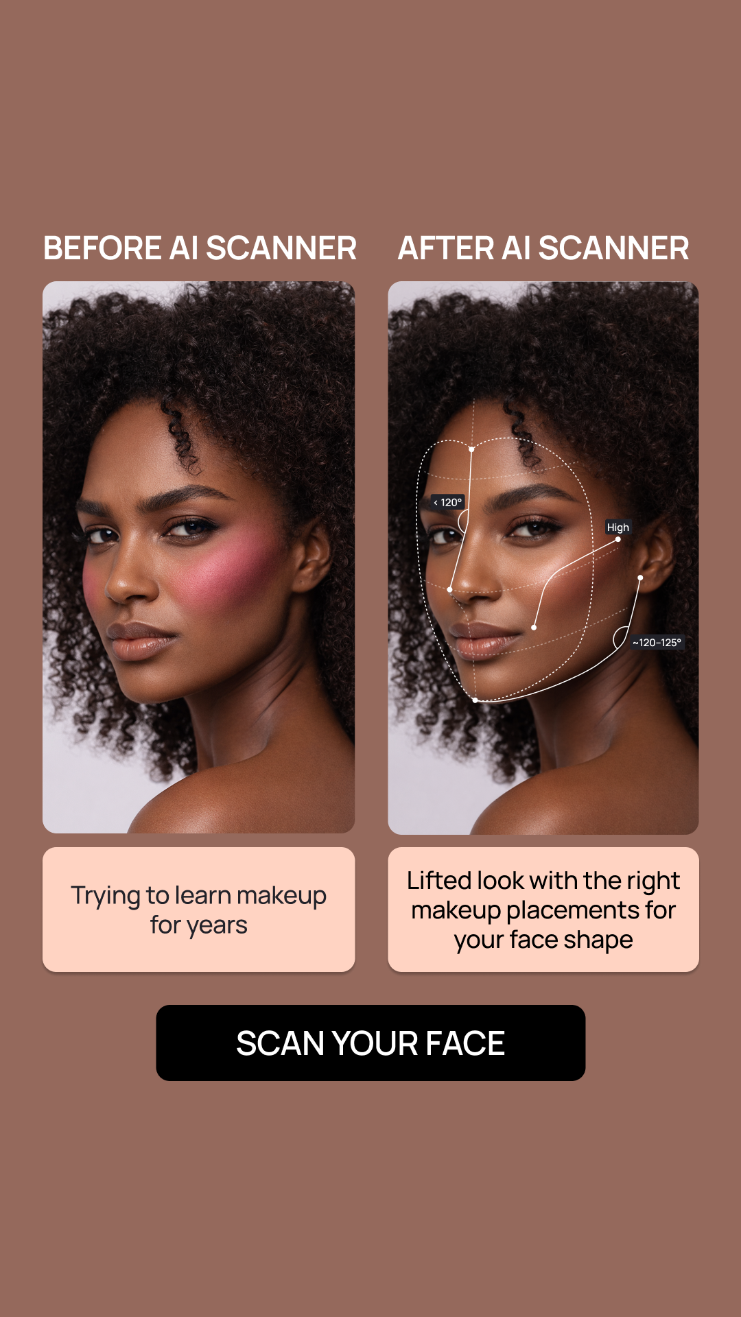 Beauty Transformation Program Facebook ad