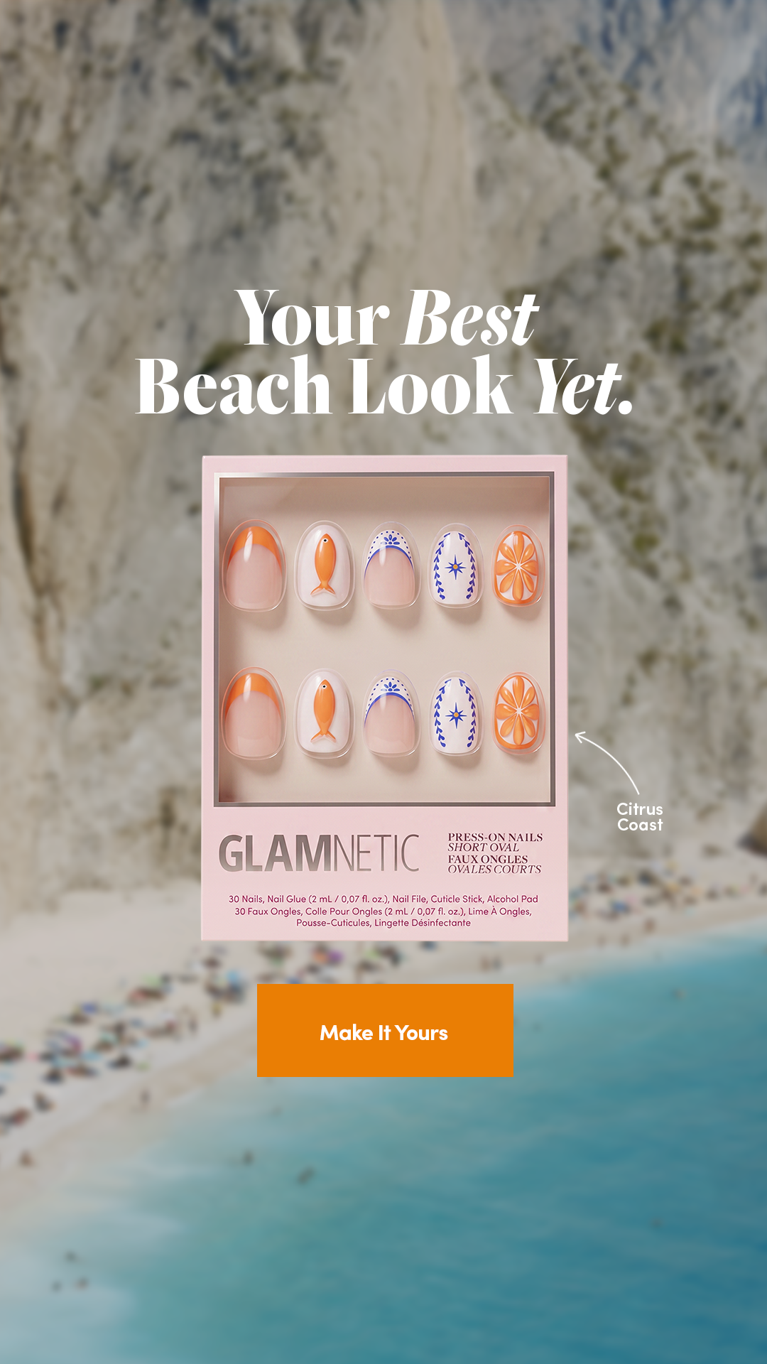 Glamnetic Facebook ad