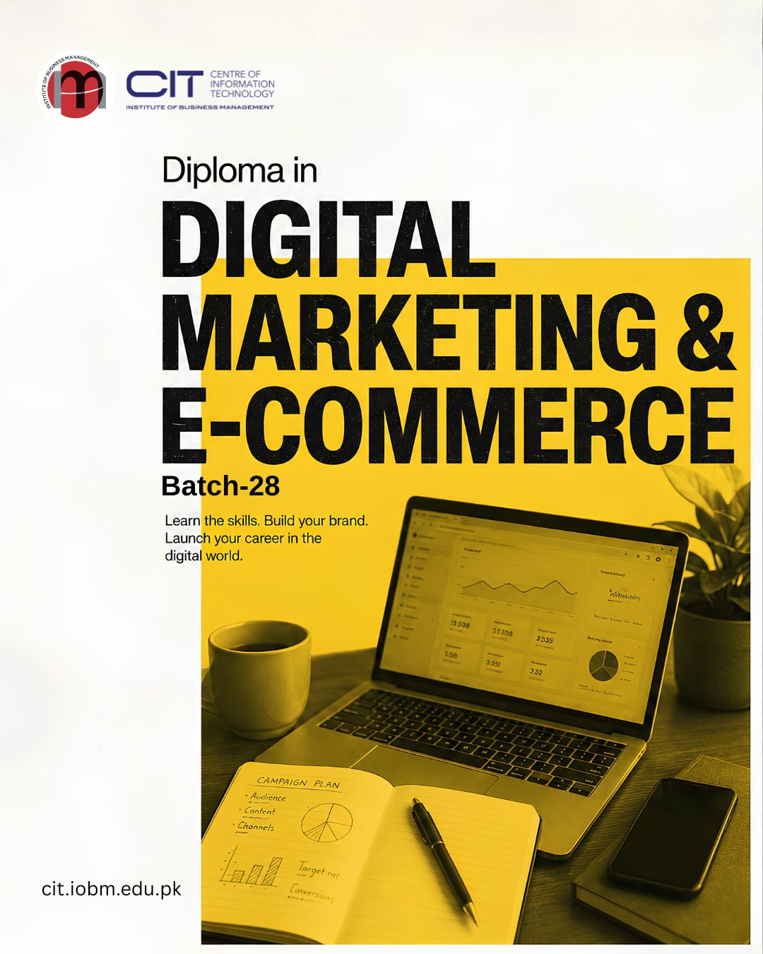 Center of Information and Technology Facebook ad: Diploma in Digital Marketing & E-Commerce - Center of…