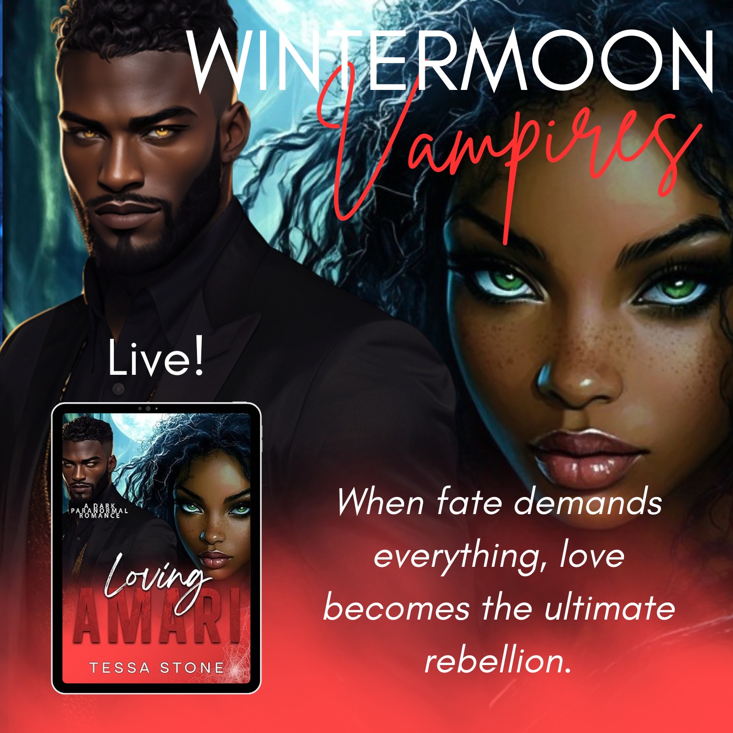 Author Tessa Stone Facebook ad
