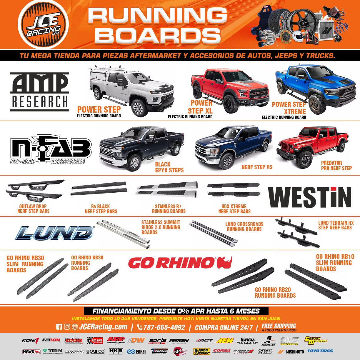 JCERacing.com Facebook ad